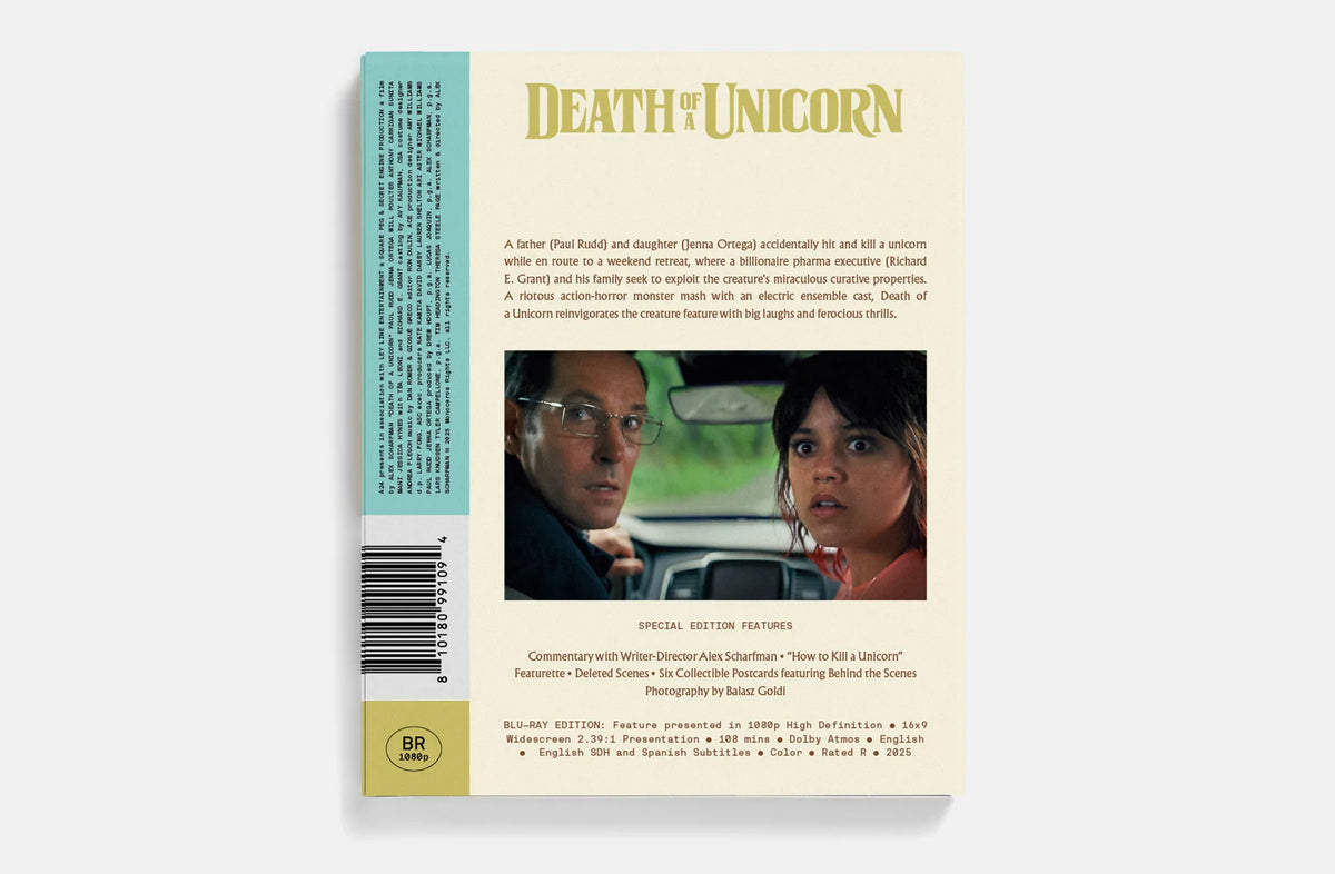 Death of a Unicorn Blu-ray DigiBook (a24)