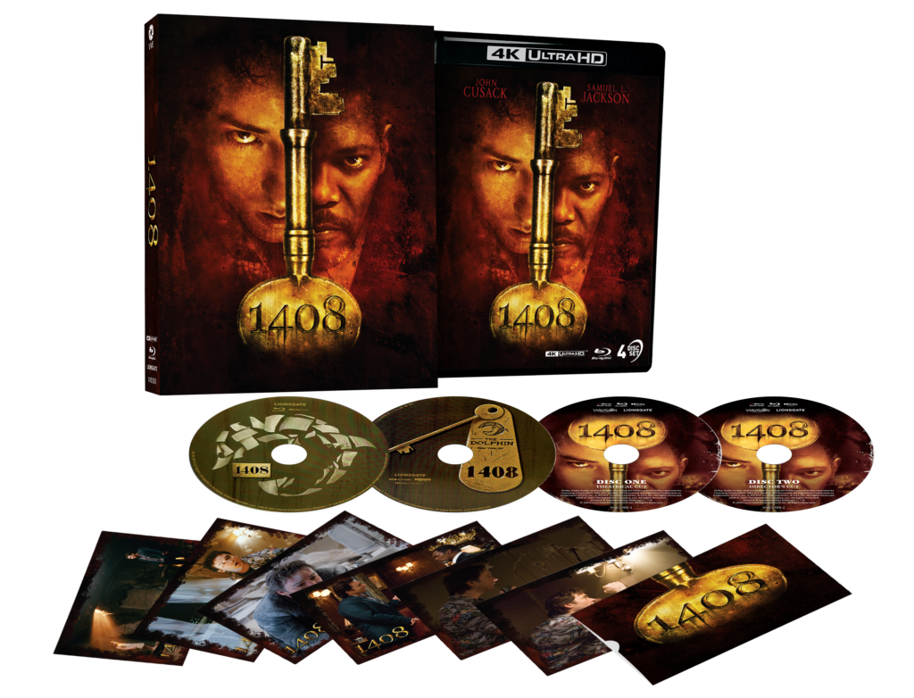 1408 (2007) – 4K UHD +Blu-ray Limited Edition 3D Lenticular Hardcase + Art Cards (ViaVision/Region Free)