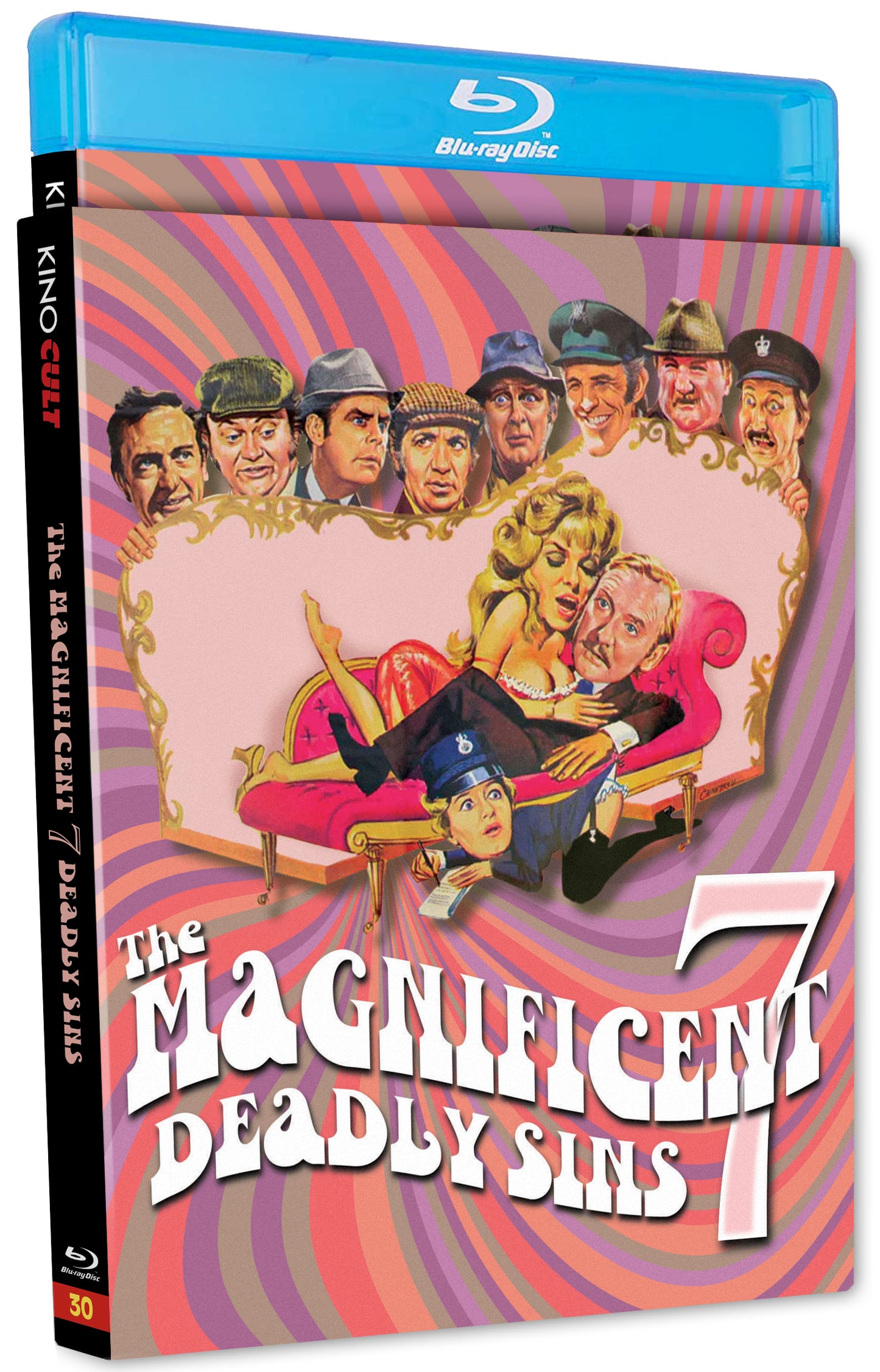 The Magnificent 7 Deadly Sins Blu-ray with Slipcover (Kino Lorber)