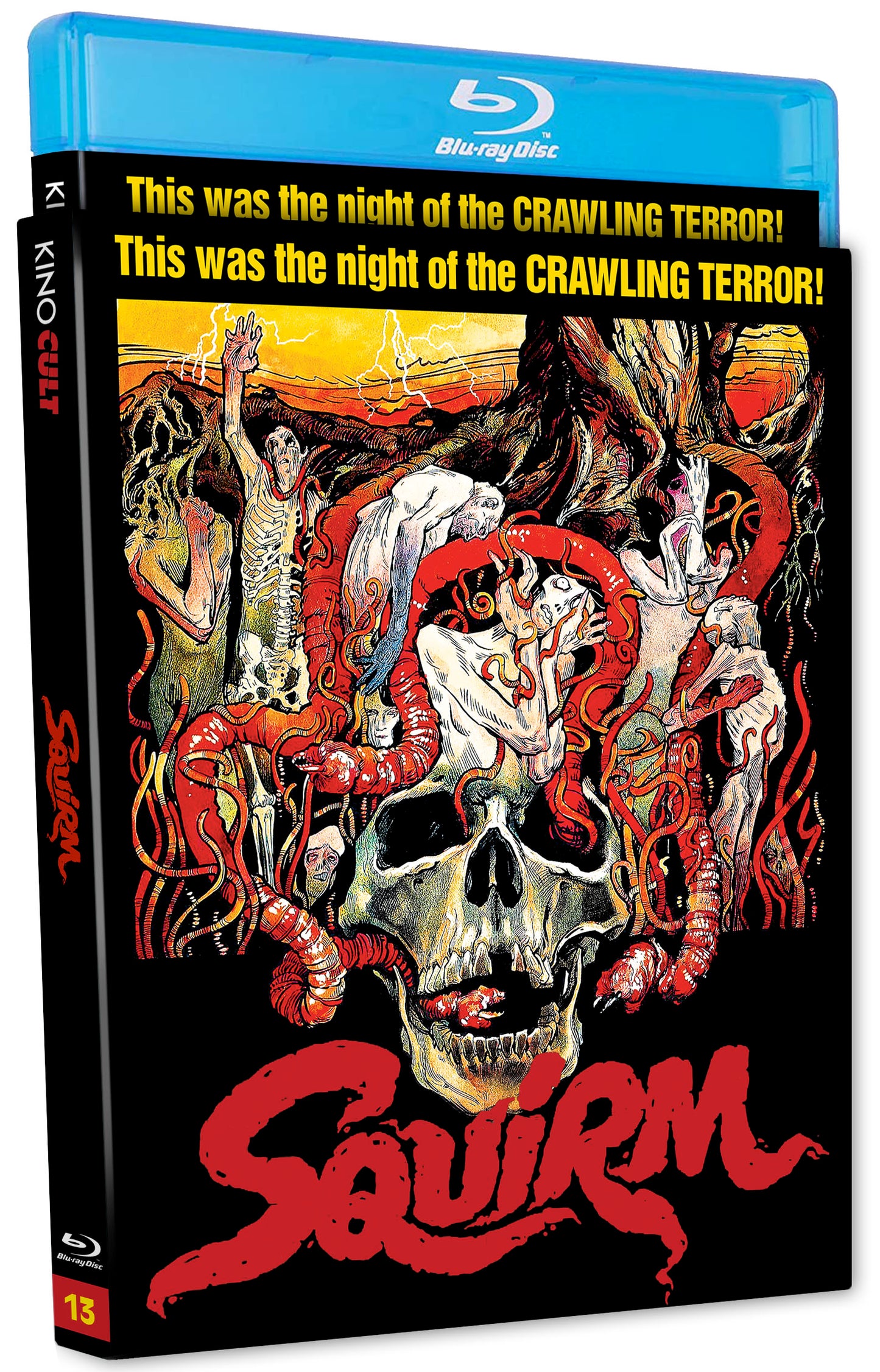Squirm Special Edition Blu-ray with Slipcover (Kino Lorber)