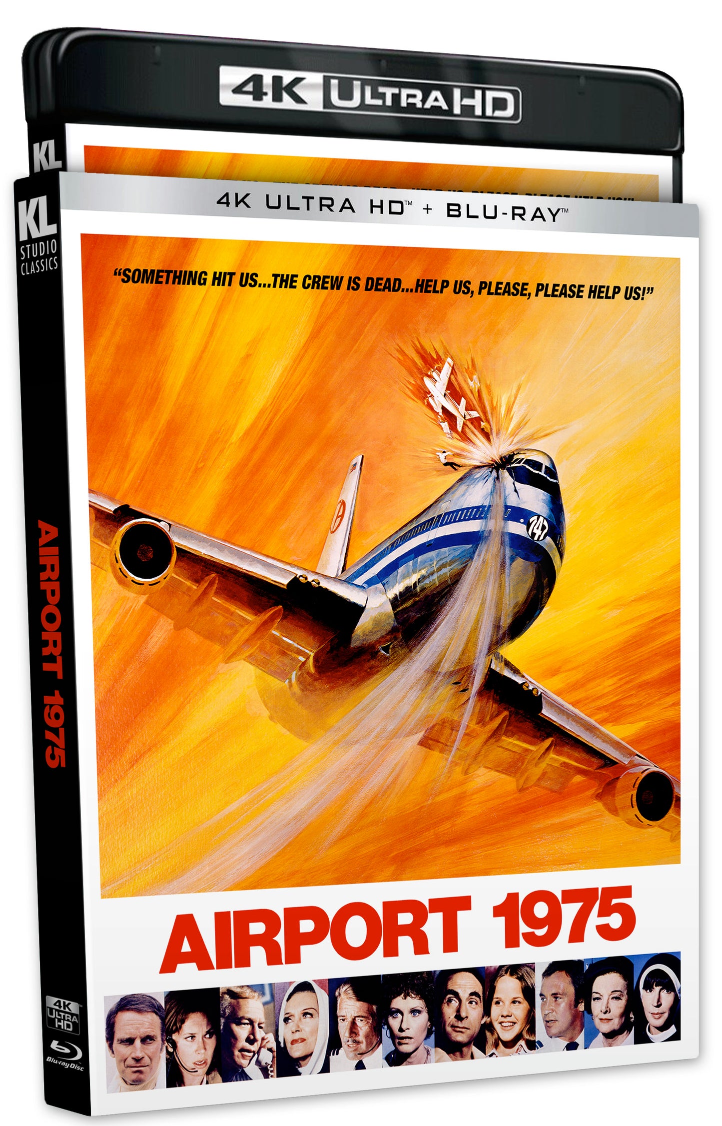 Airport 1975 4K UHD + Blu-ray with Slipcover (Kino Lorber)