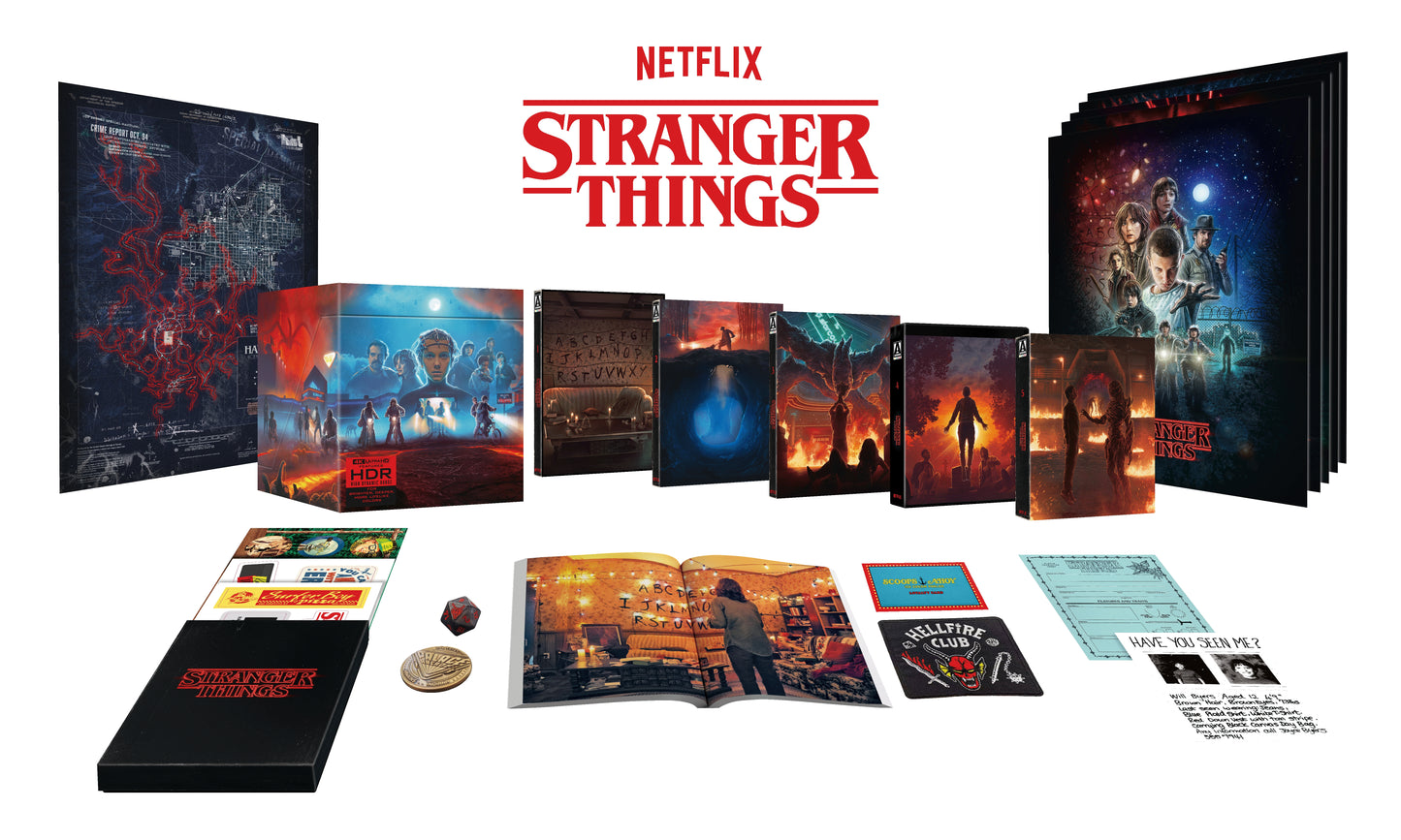 Stranger Things: The Complete Series Deluxe Edition 4K UHD (Arrow Video U.S.)
