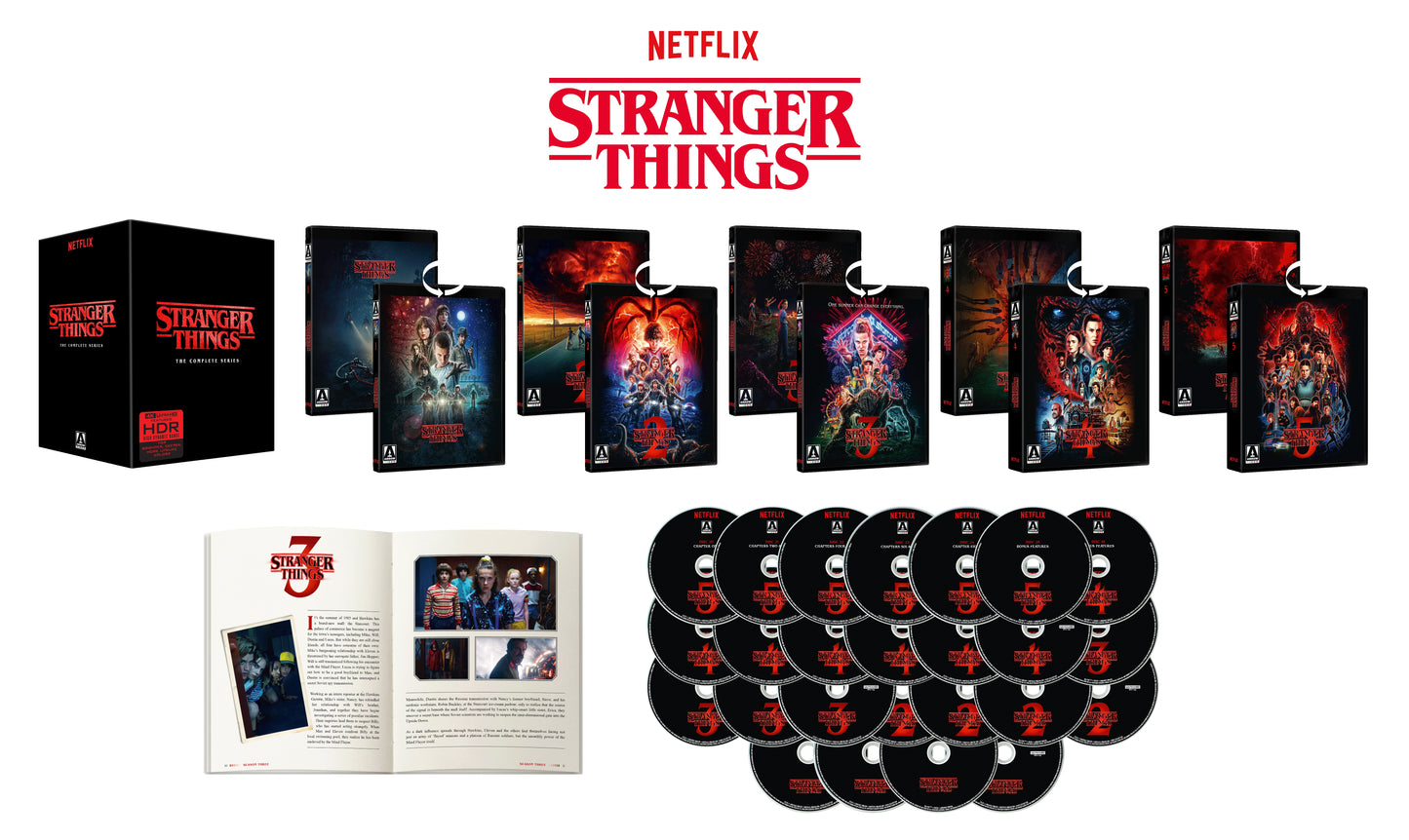 Stranger Things: The Complete Series Special Edition 4K UHD (Arrow Video U.S.)