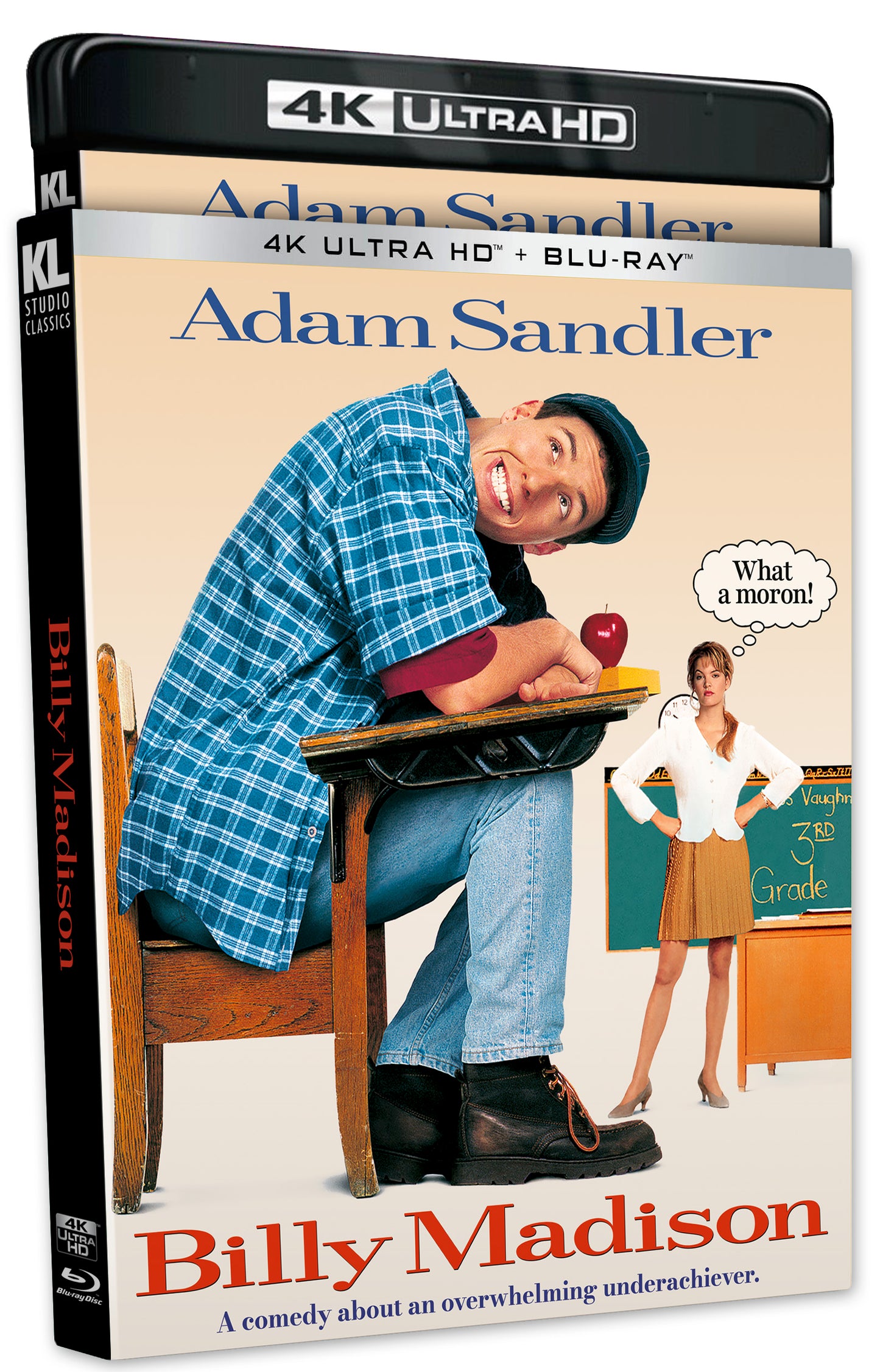 Billy Madison 4K UHD + Blu-ray with Slipcover (Kino Lorber)
