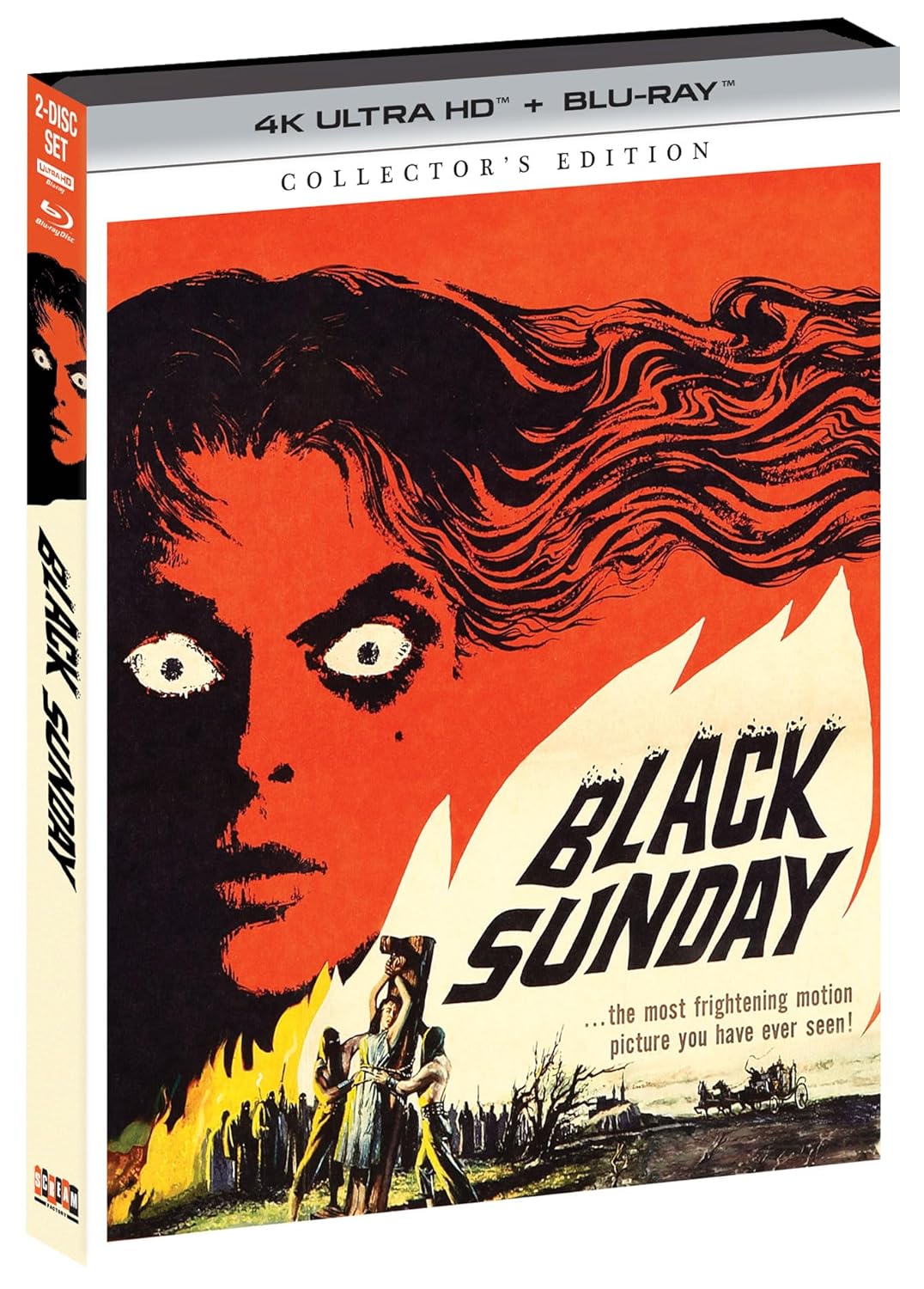 Black Sunday (1960) 4K UHD + Blu-ray with Slipcover (Scream Factory)