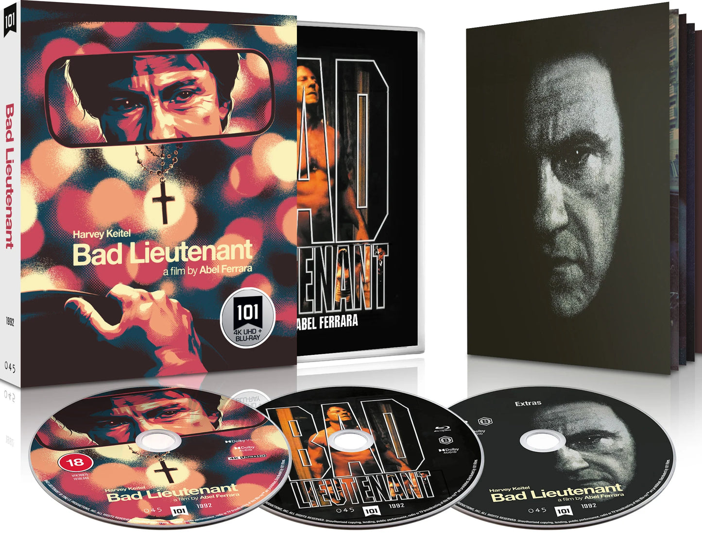 Bad Lieutenant Limited Edition 4K Ultra HD + Blu-Ray with Slipcase + Booklet (101 Films/Region Free/B)