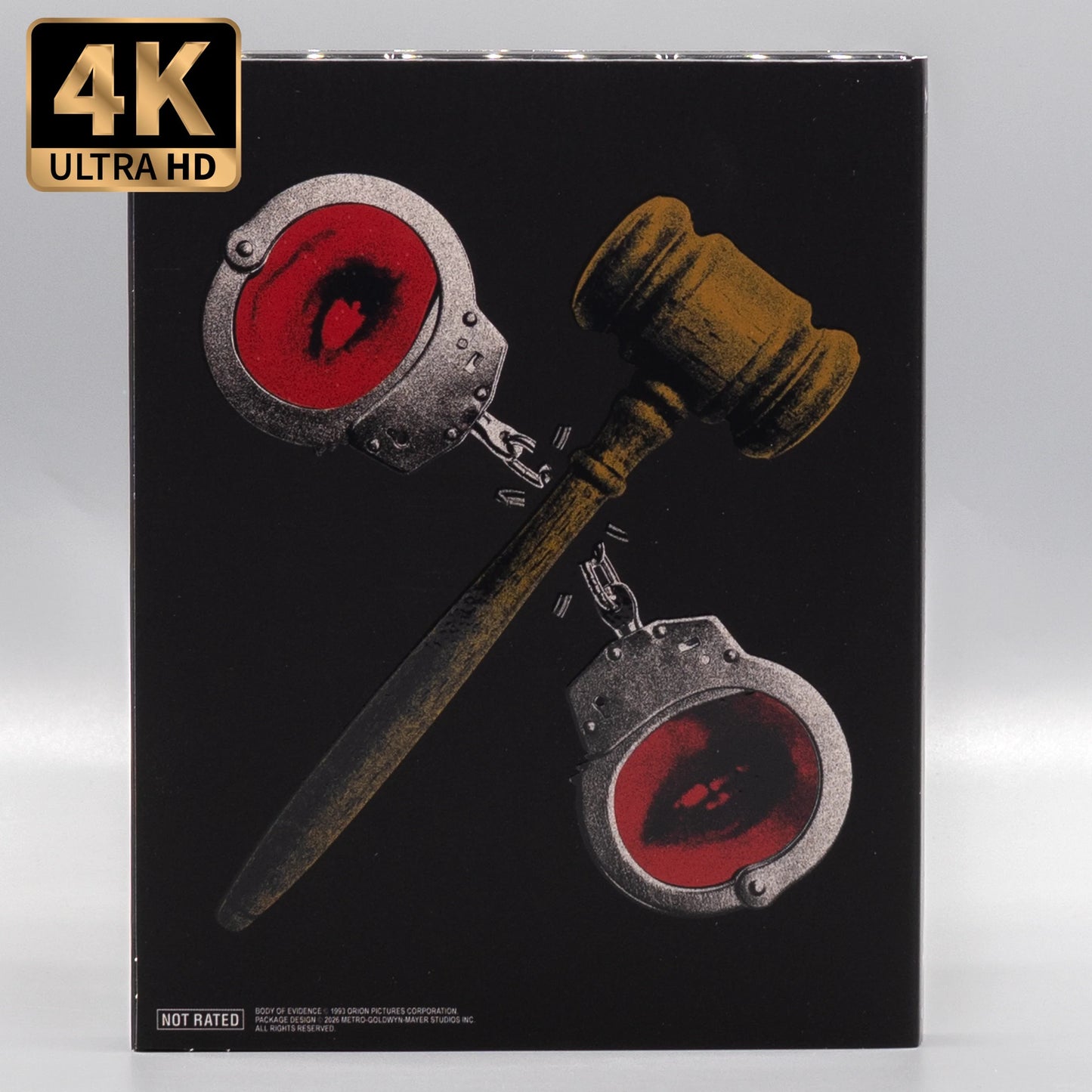 Body of Evidence 4K UHD + Blu-ray with Limited Edition Hard Slipcase + Slipcover Combo (Vinegar Syndrome)