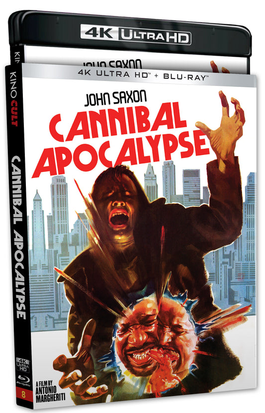 Cannibal Apocalypse 4K UHD + Blu-ray with Slipcover (Kino Lorber) [Preorder]