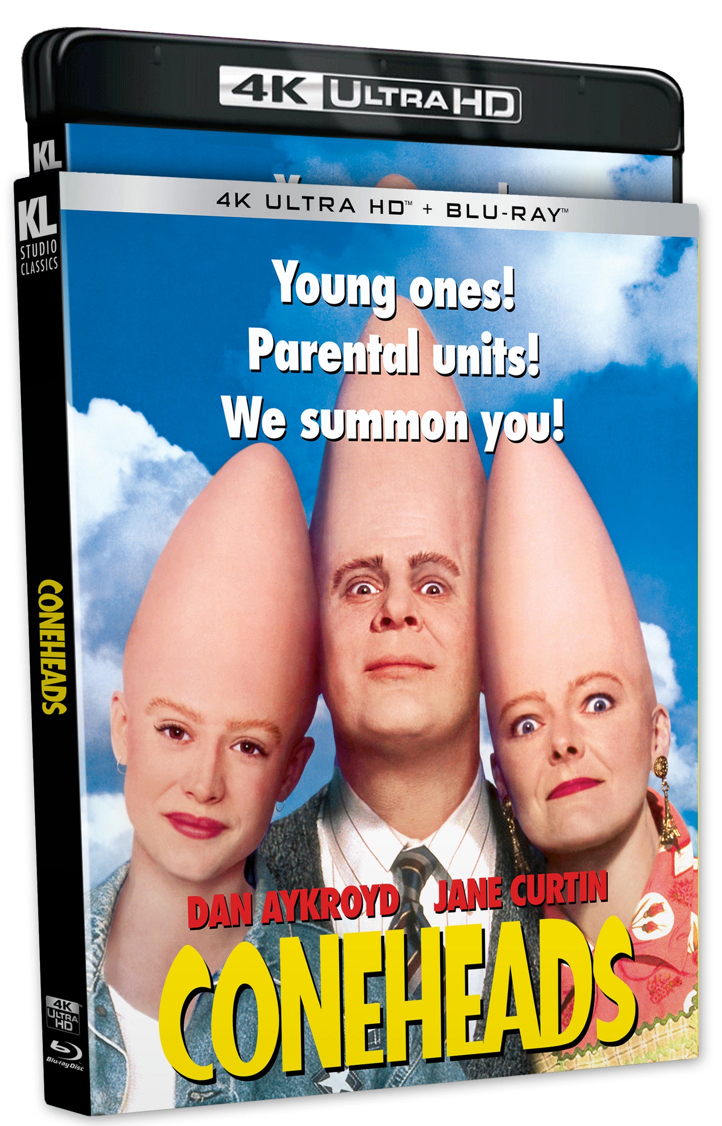 Coneheads 4K UHD + Blu-ray with Slipcover (Kino Lorber)