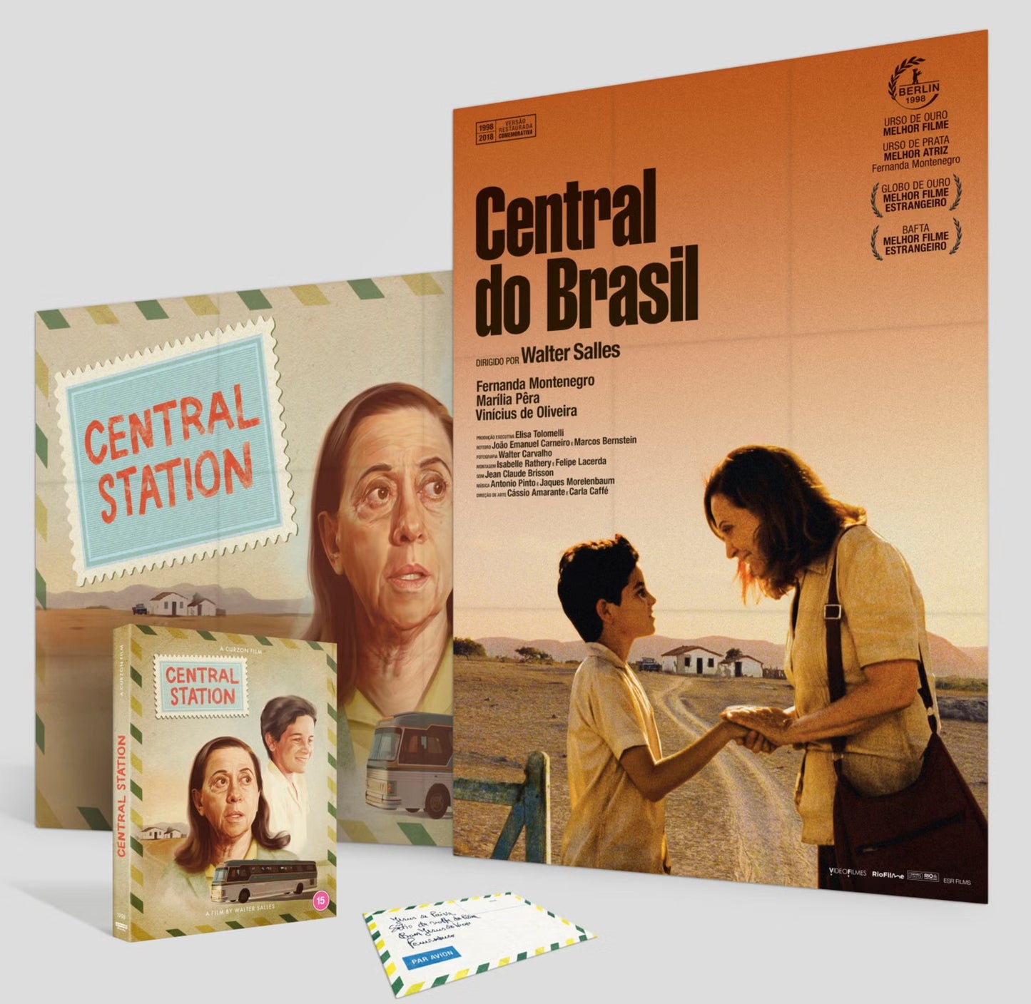Central Station 4K Ultra HD + Blu-Ray with Slipcover (Curzon Film World/Region Free/B)