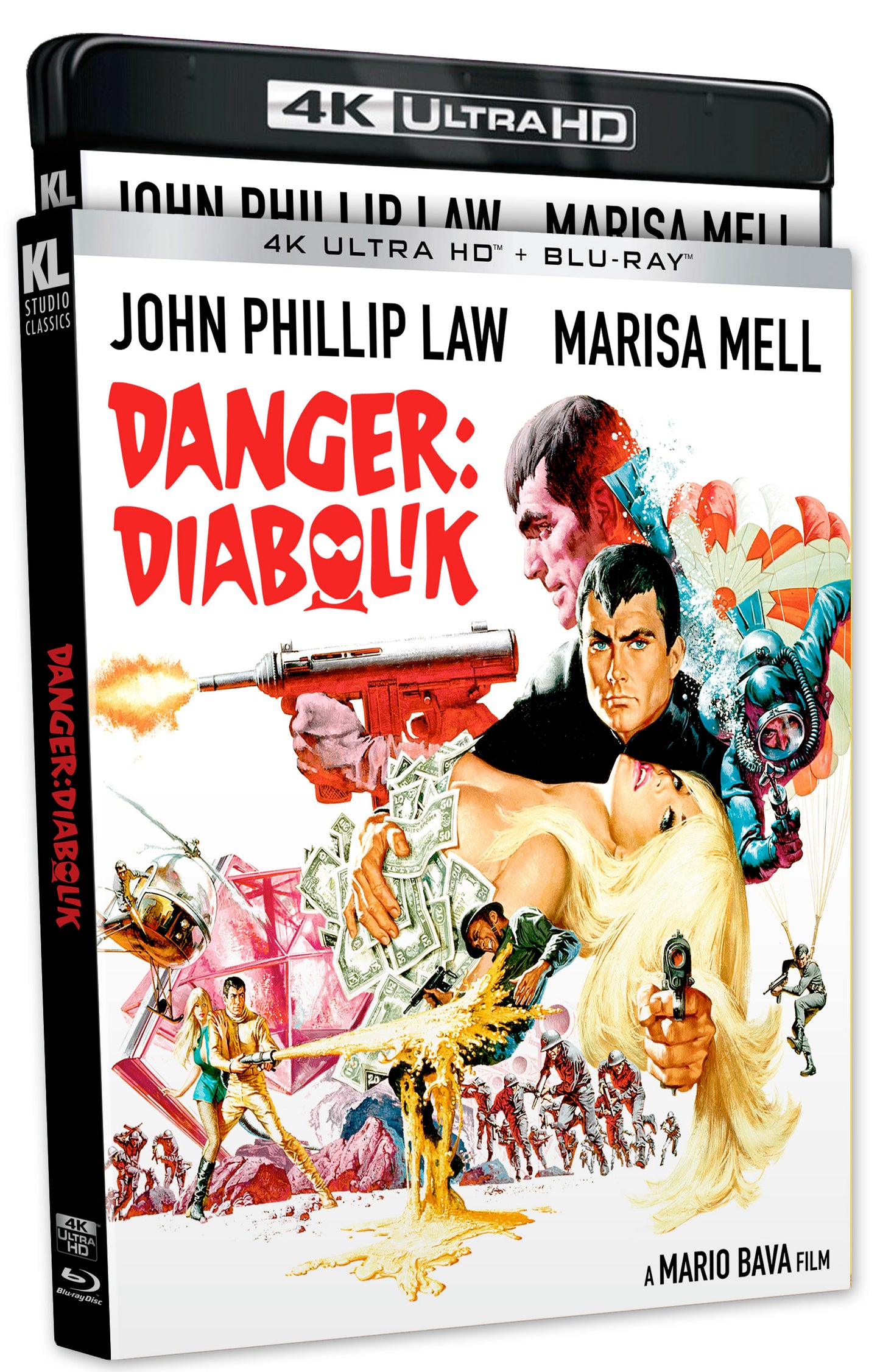 Danger Diabolik 4K UHD + Blu-ray with Slipcover (Kino Lorber)