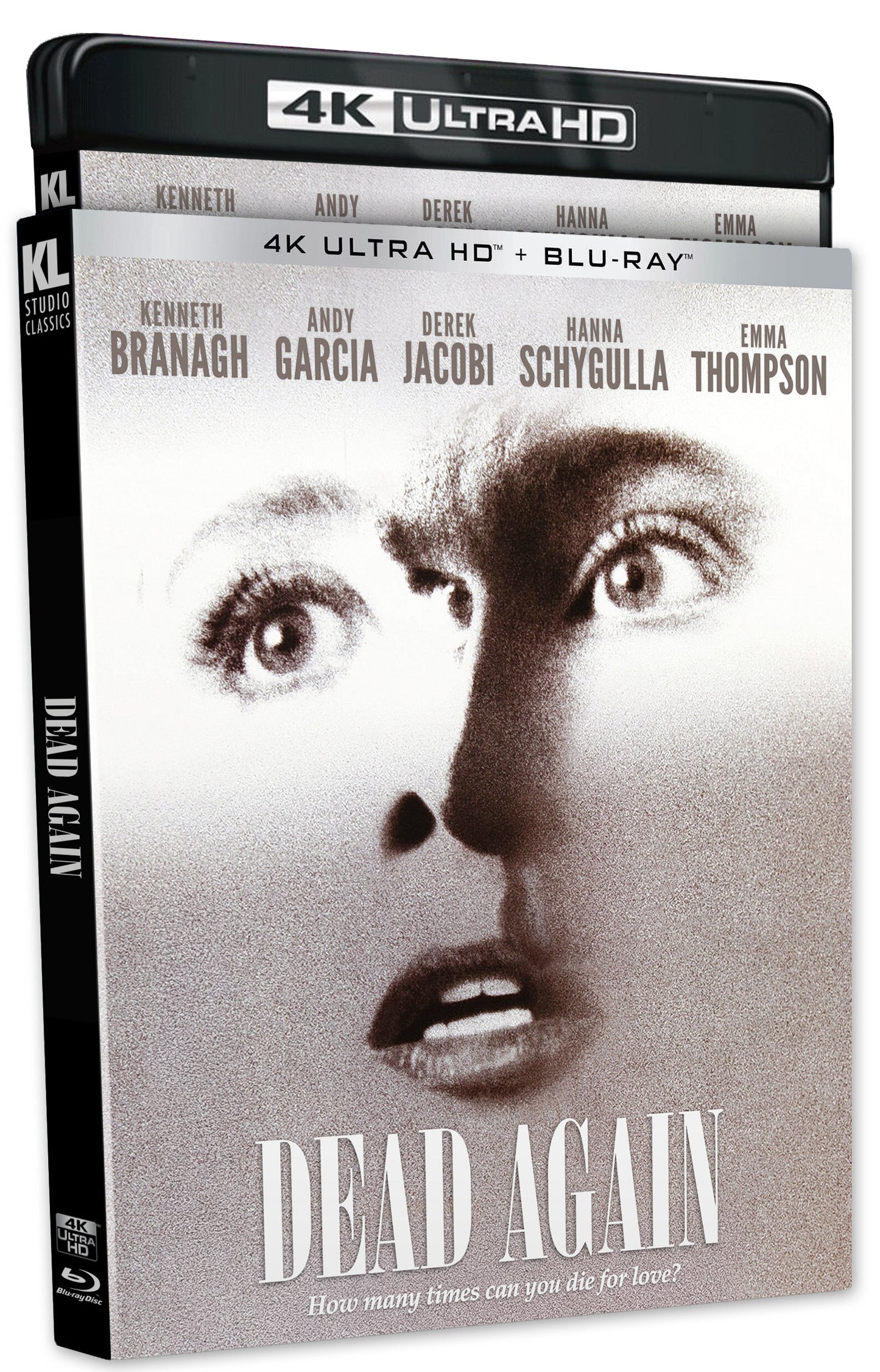 Dead Again 4K UHD + Blu-ray with Slipcover (Kino Lorber)