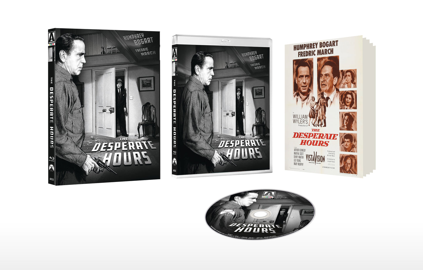 The Desperate Hours Limited Edition Blu-ray with Slipcover (Arrow U.S.)
