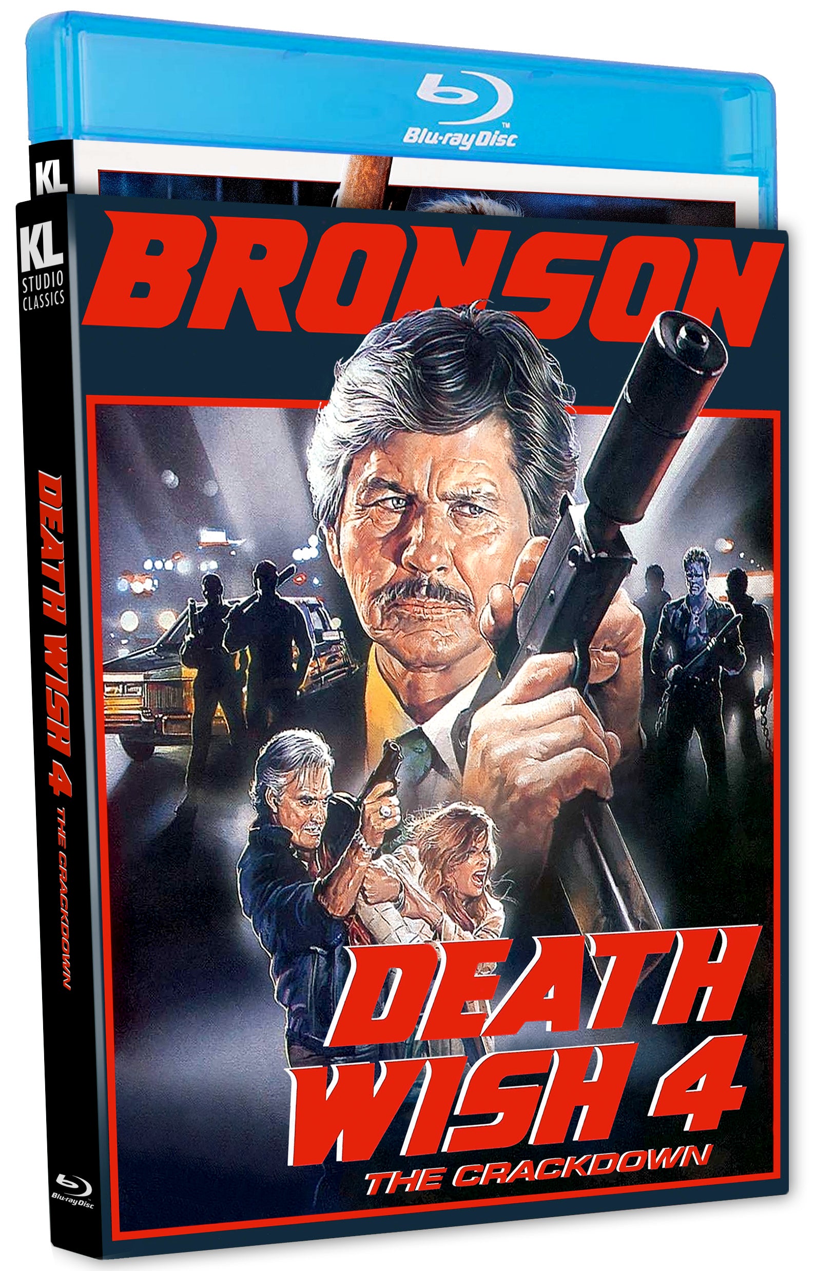 Death Wish 4: The Crackdown Blu-ray with Slipcover (Kino Lorber