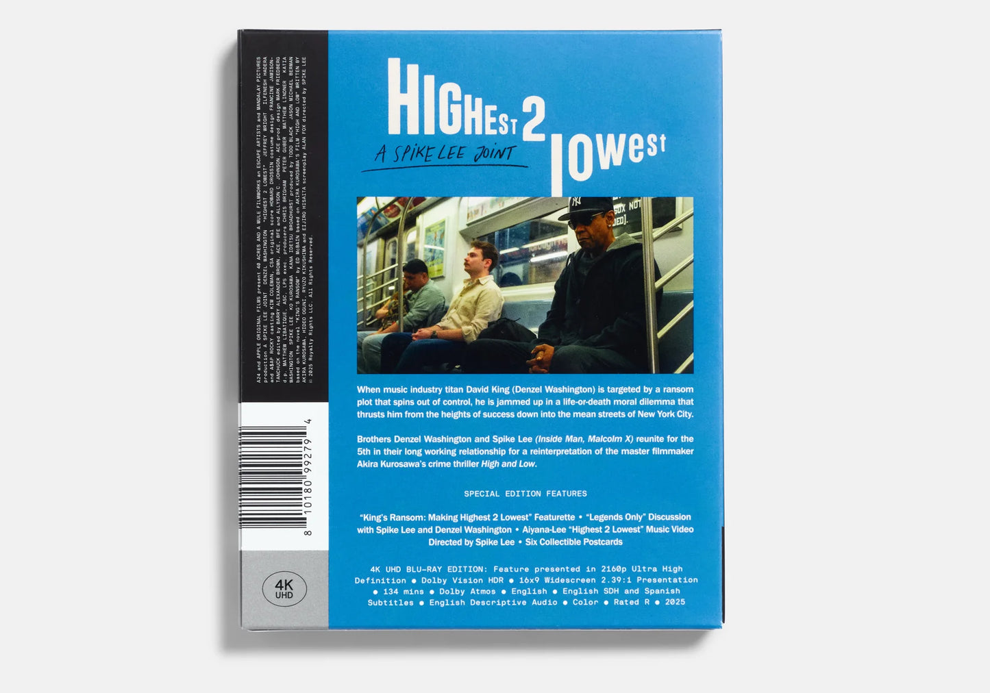 Highest 2 Lowest 4K UHD Digipak (a24)