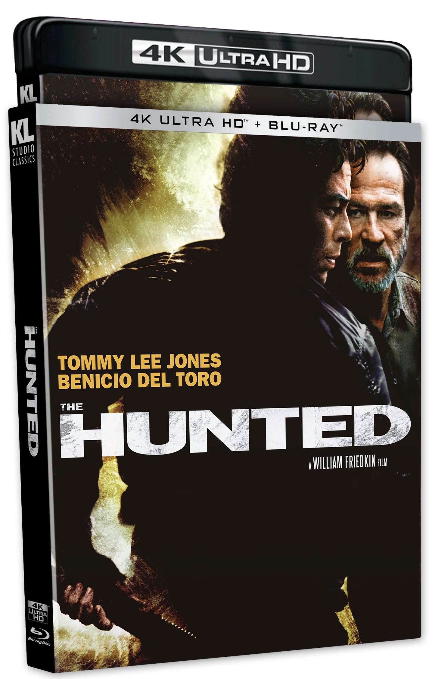 The Hunted 4K UHD + Blu-ray with Slipcover (Kino Lorber) LOOSE DISC
