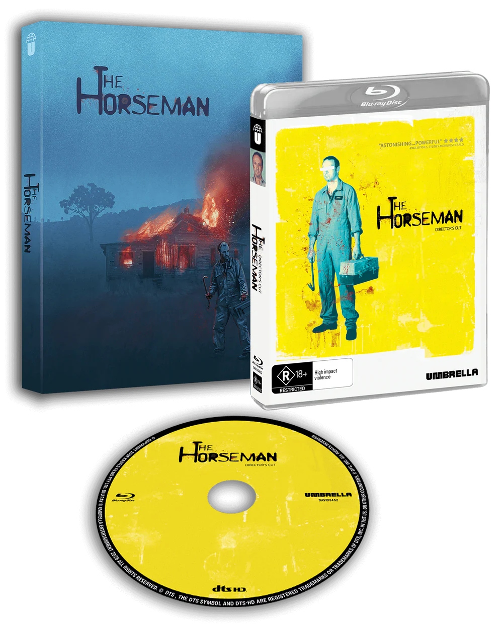 The Horseman, Directors Cut (2008) Blu-ray with Slipcover (Umbrella Entertainment/Region Free)