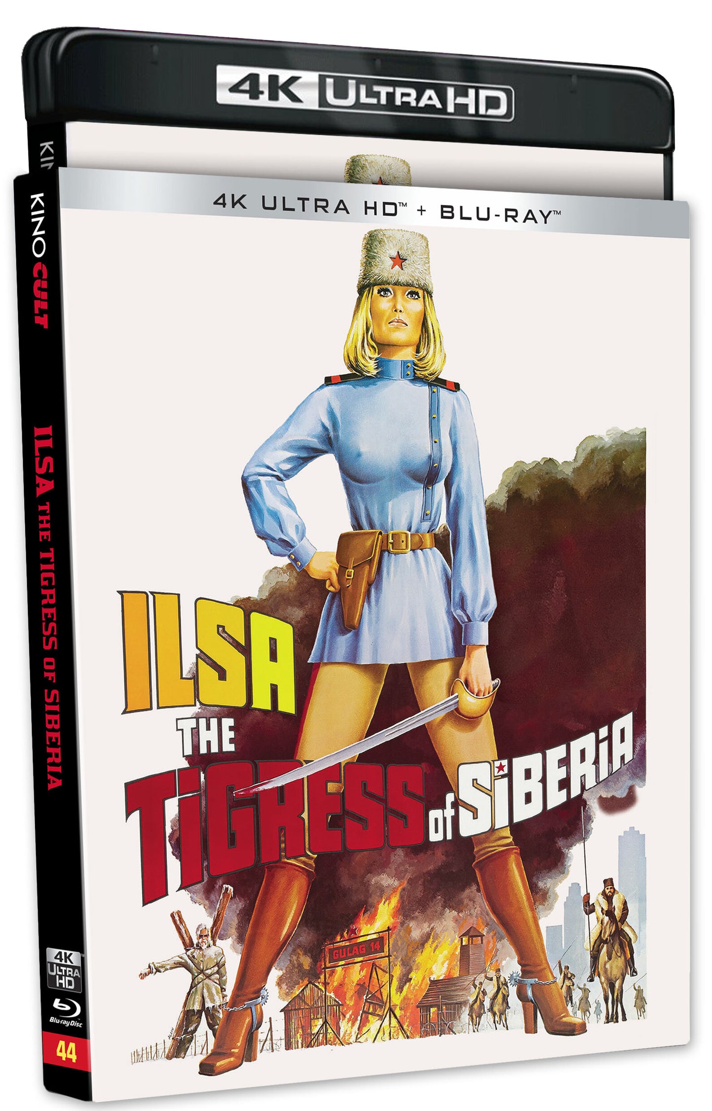 Ilsa, The Tigress of Siberia 4K UHD + Blu-ray with Slipcover (Kino Lorber)