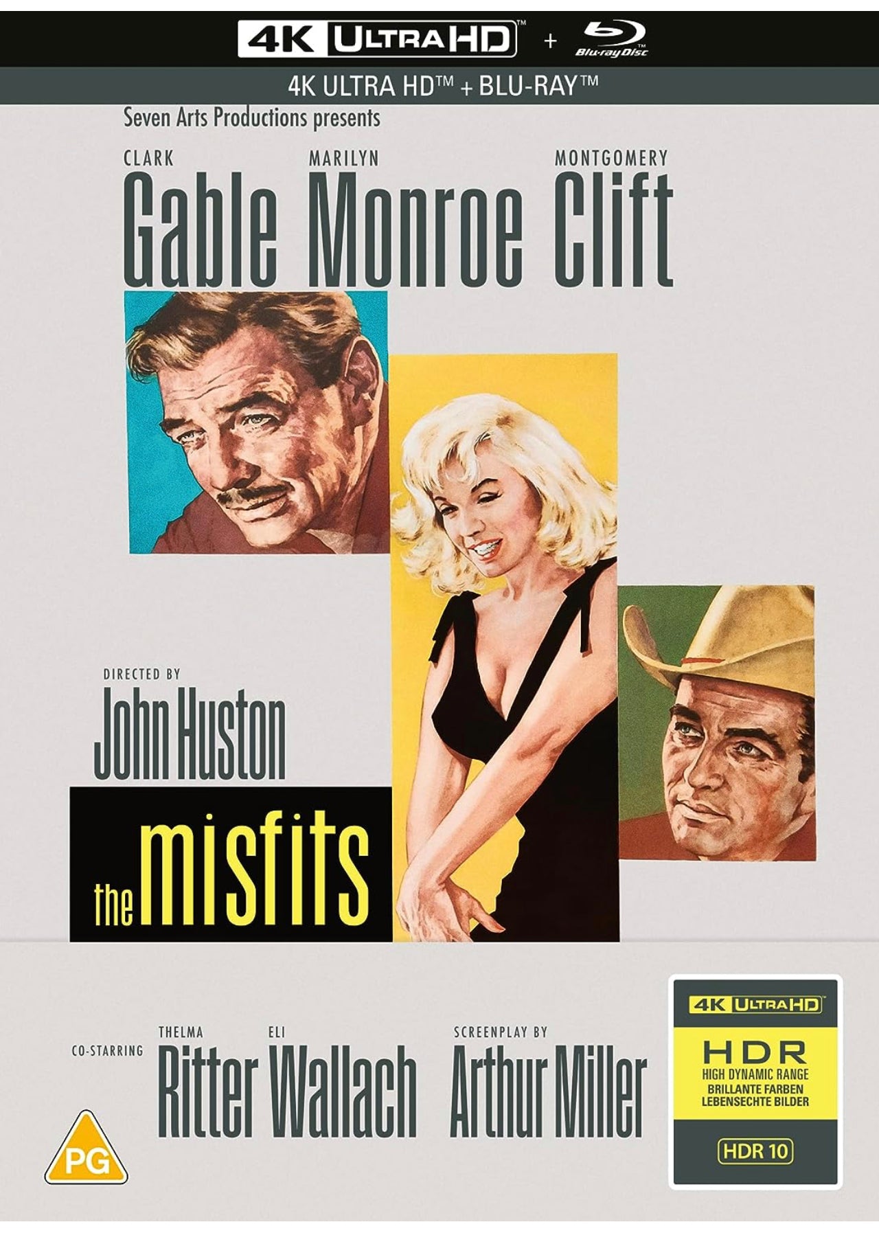 The Misfits 4k & Blu-Ray Mediabook (Altitude UK/Region Free/B)