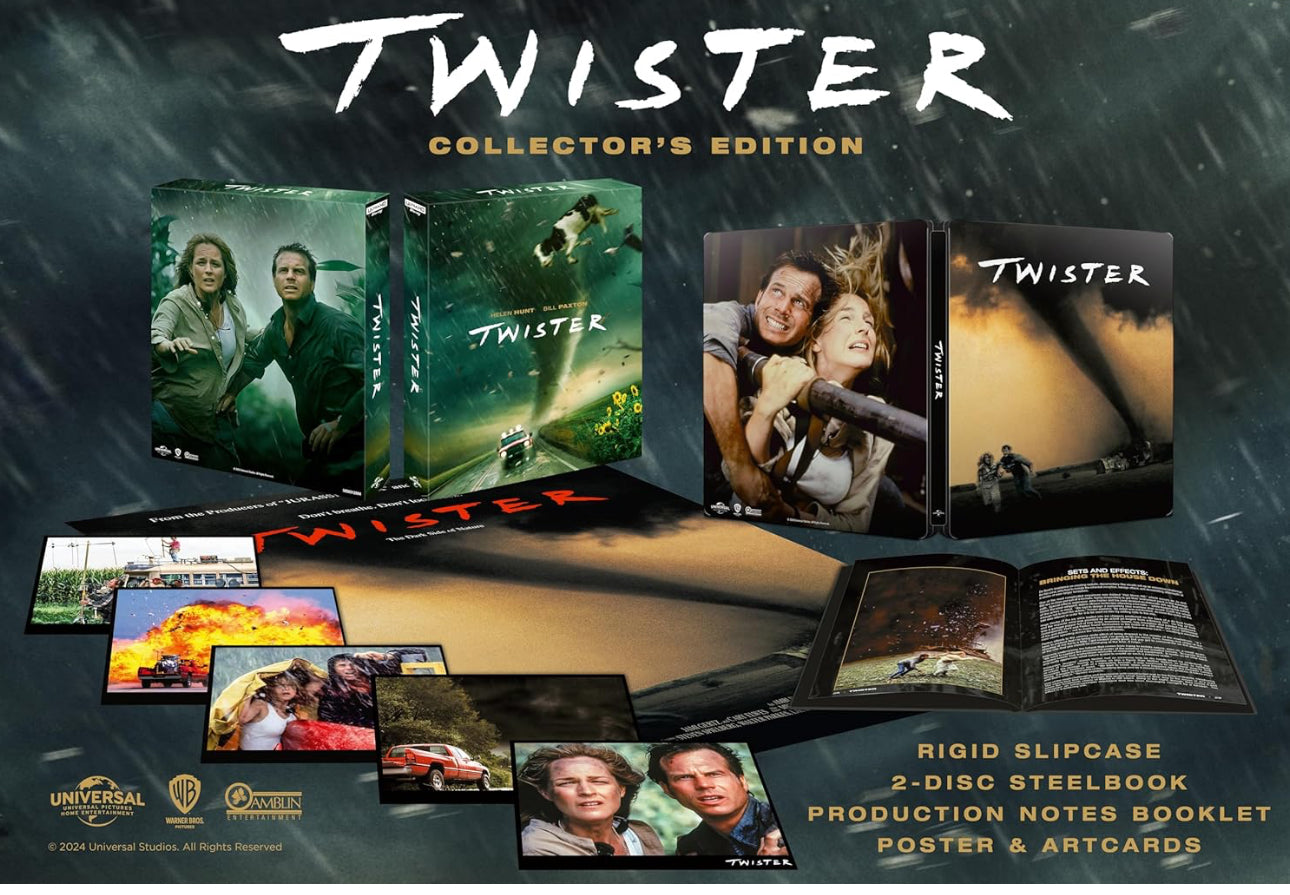 Twister (1996) Ultimate Collector's Edition 4K UHD + Blu-ray SteelBook