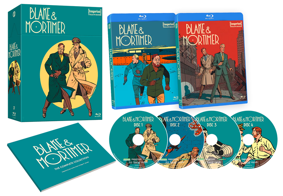 Blake and Mortimer: The Complete Collection (1997) - Limited Edition Blu-ray Hardbox (Imprint/Region Free)