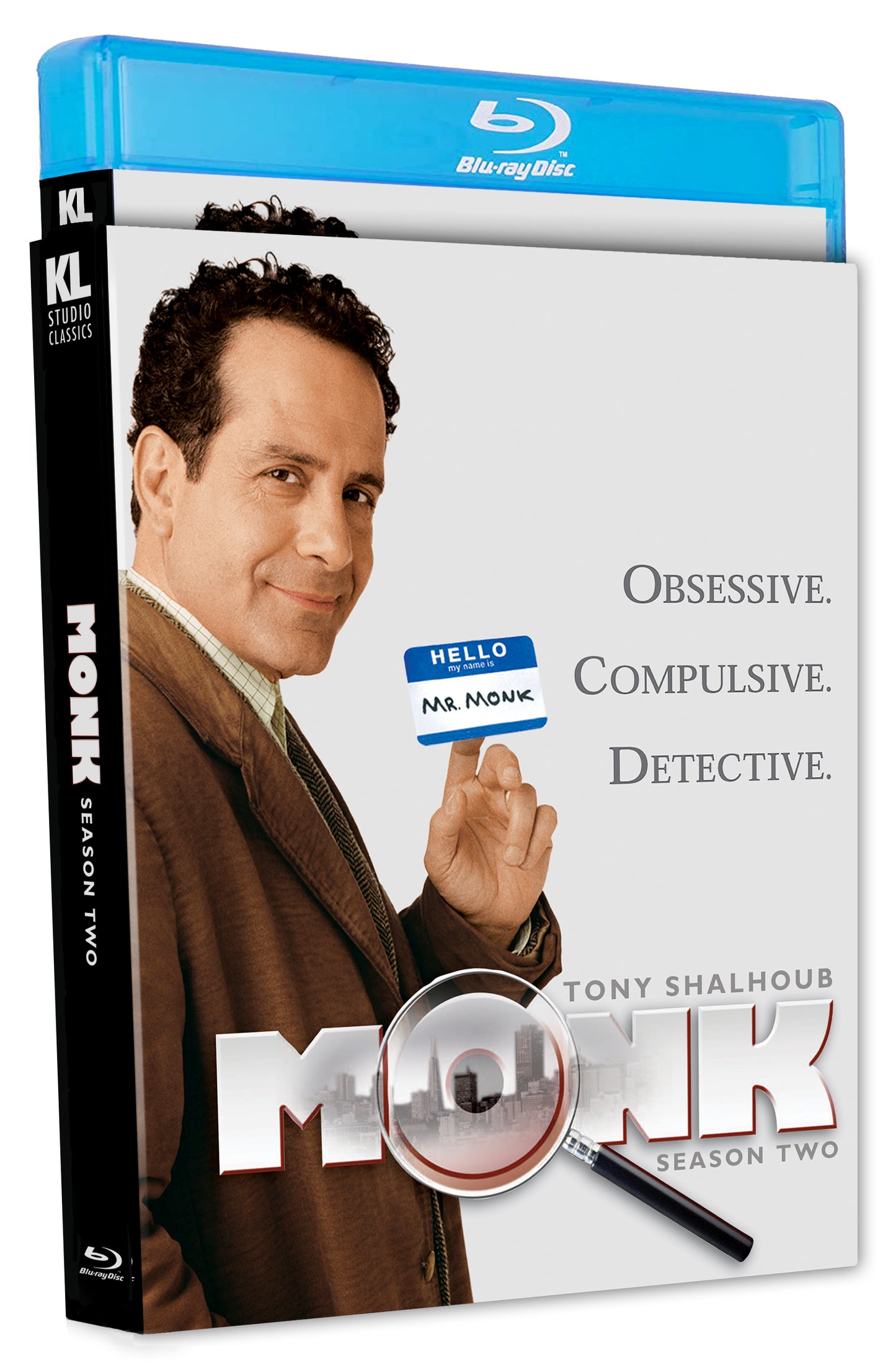 Monk: The Complete Second Season Blu-ray with Slipcover (Kino Lorber)