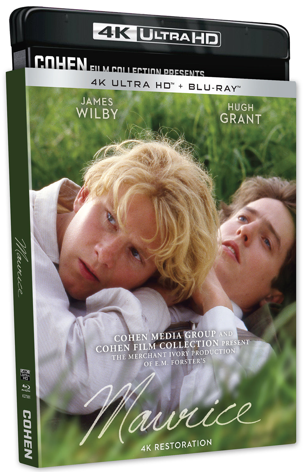 Maurice 4K UHD + Blu-ray with Slipcover (Kino Lorber)