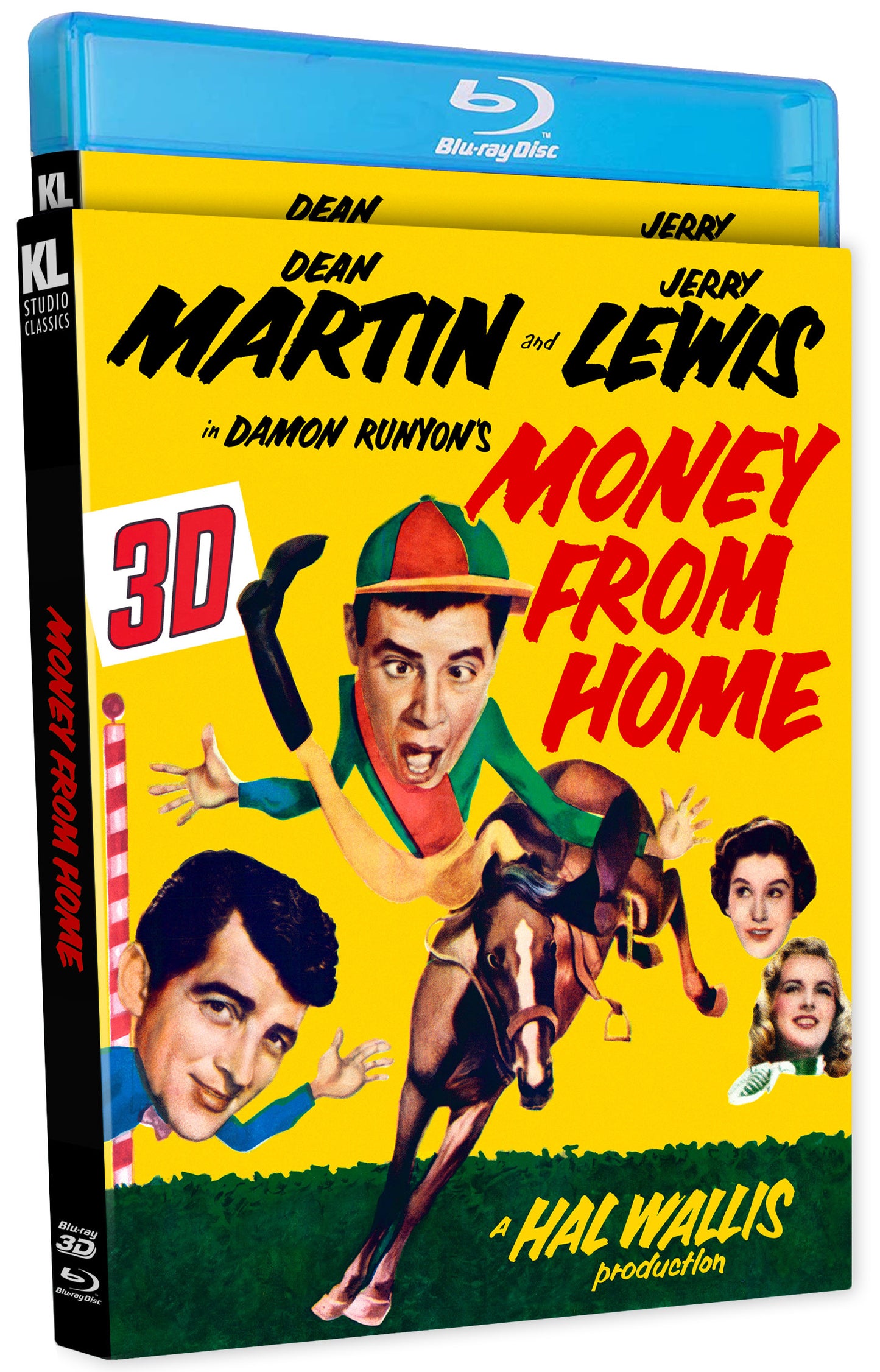 Money From Home Blu-ray (2D/3D) with Slipcover (Kino Lorber)