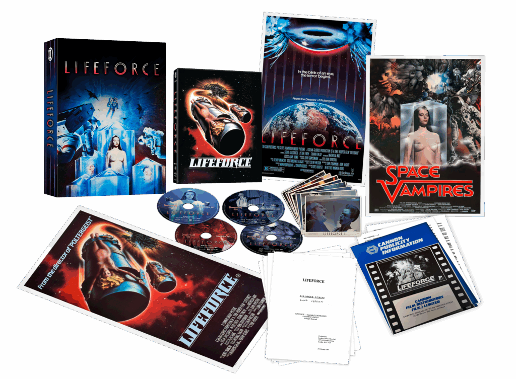 Lifeforce (1985) – 4K UHD + Blu-ray Limited Edition Holographic Hardbox (Imprint/Region Free)
