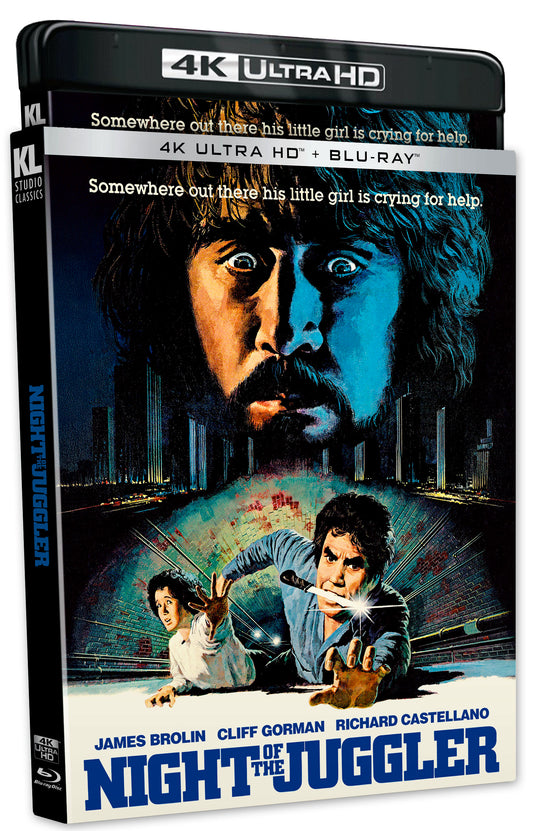 Night of the Juggler 4K UHD + Blu-ray with Slipcover (Kino Lorber)