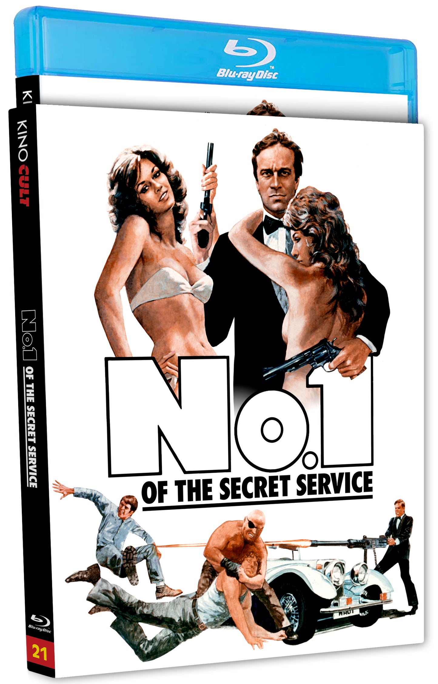 No. 1 of the Secret Service Blu-ray with Slipcover (Kino Lorber)
