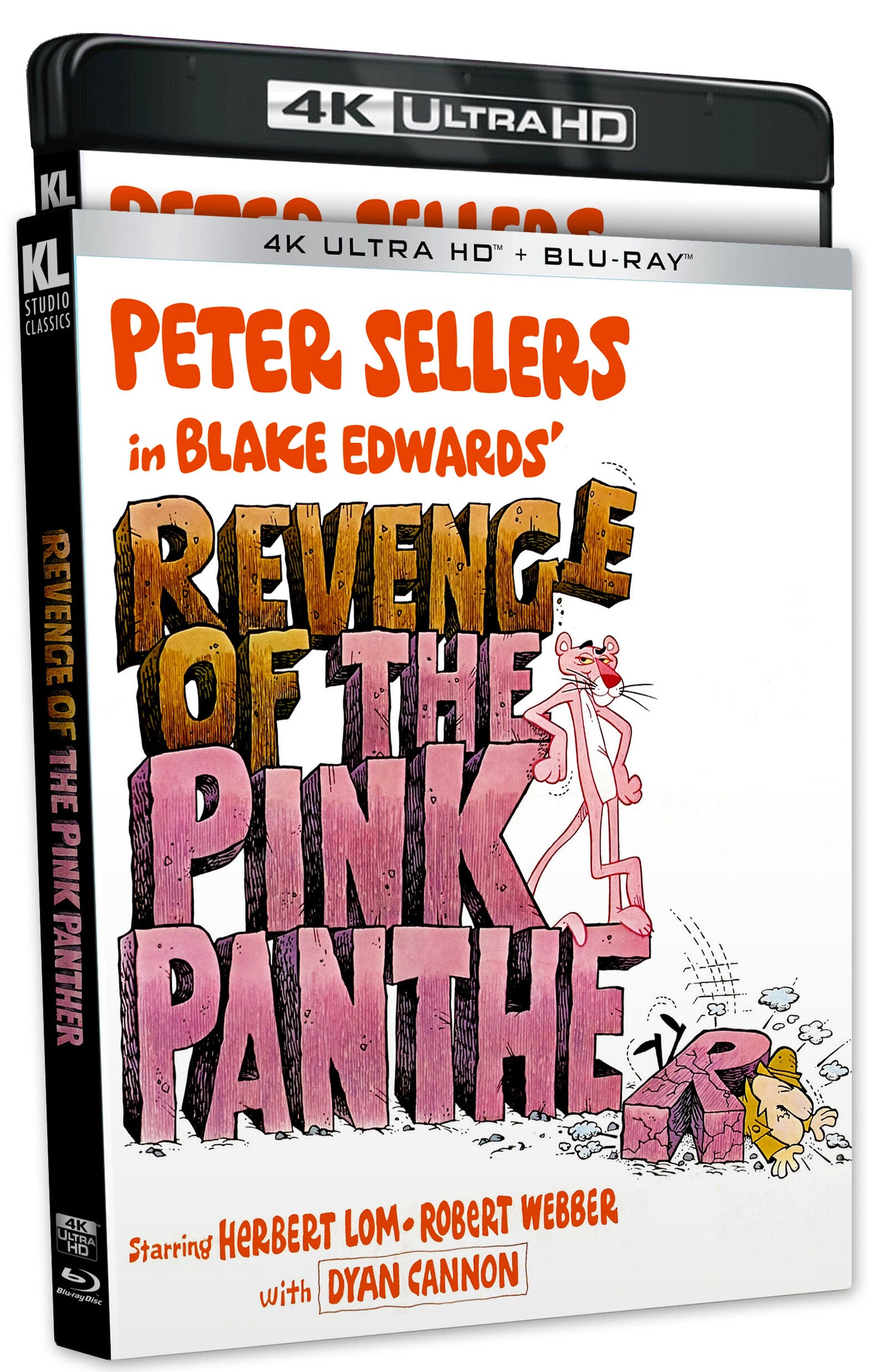 Revenge of the Pink Panther 4K UHD + Blu-ray with Slipcover (Kino Lorber)