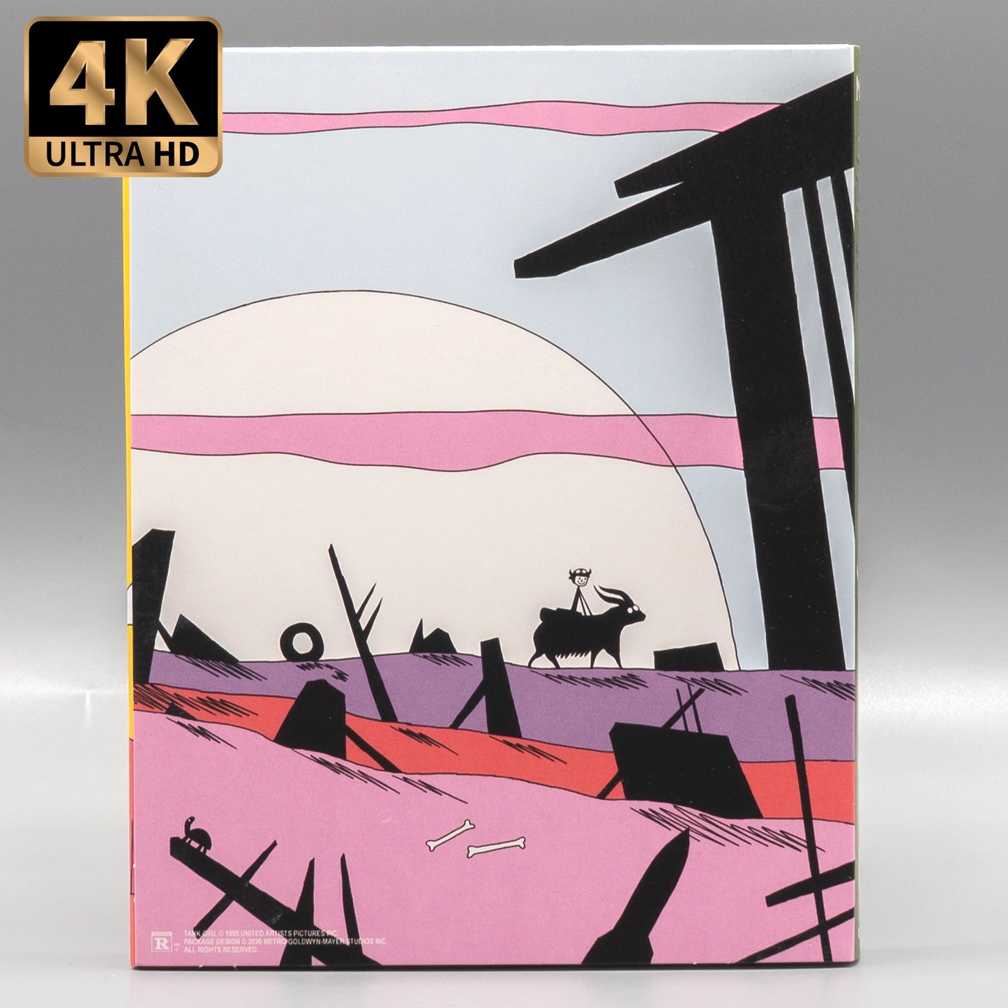 Tank Girl 4K UHD + Blu-ray with Limited Edition Deluxe Magnet Box + Slipcover (Vinegar Syndrome) LIMIT 1 PER CUSTOMER