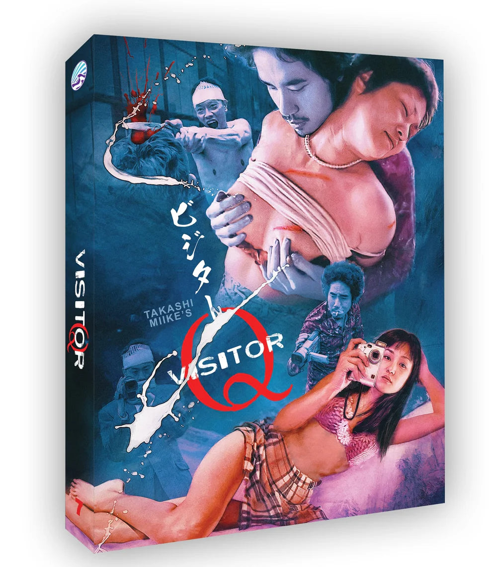 Visitor Q Blu-Ray with Slipcover + Booklet (New Wave Video/Region Free)