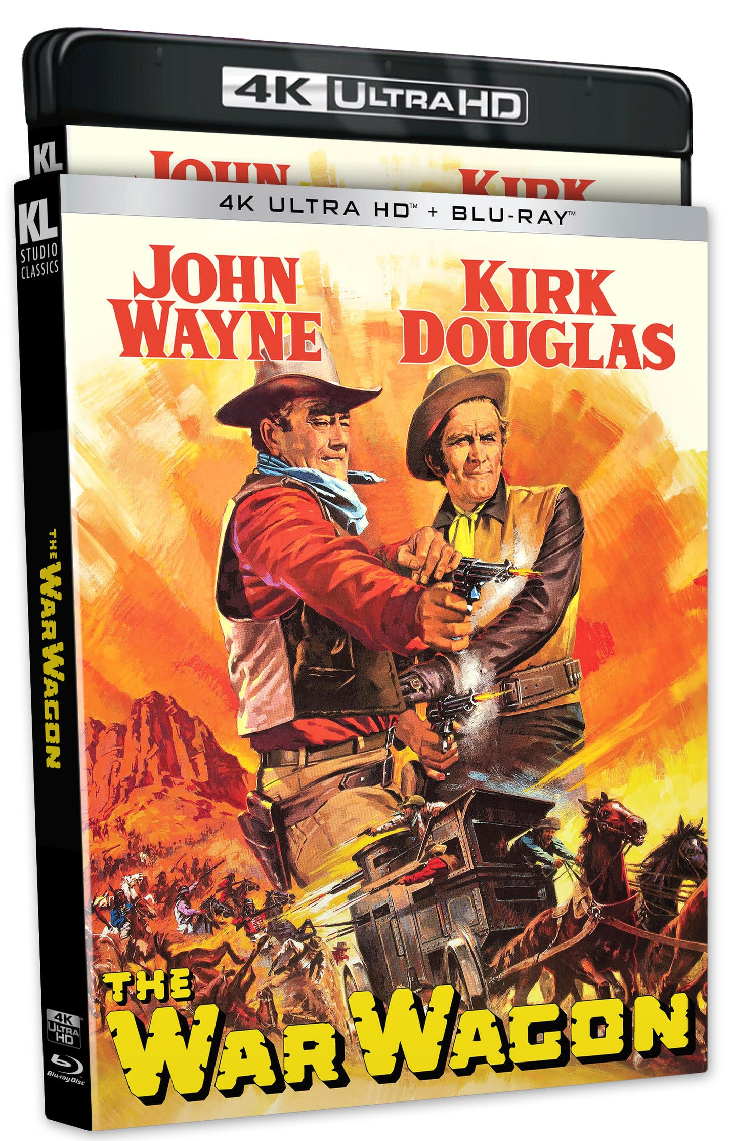 The War Wagon 4K UHD + Blu-ray with Slipcover (Kino Lorber)
