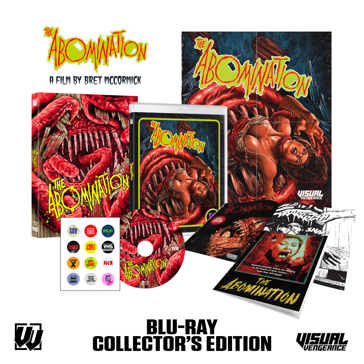 The Abomination Collector's Edition Blu-ray with Slipcover (Visual Vengeance)