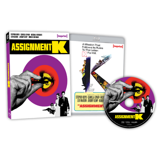 Assignment K (1968) Blu-ray Limited Edition with Slipcase  (Imprint/Region Free)