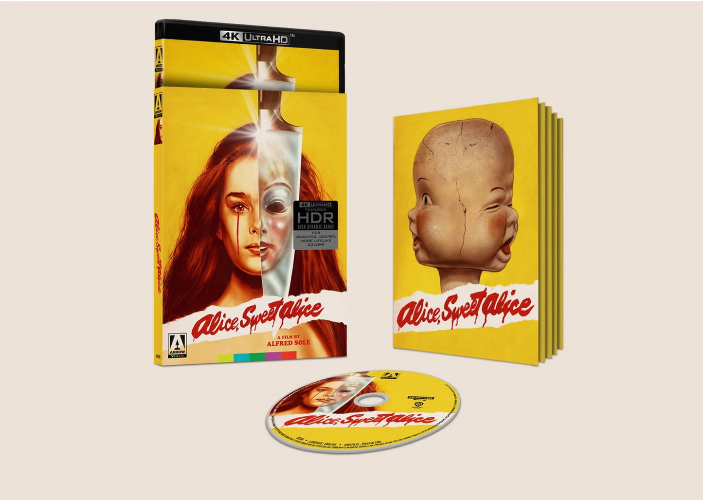 Alice, Sweet Alice 4K UHD Limited Edition with Slipcover (Arrow Video U.S.) LIMIT 1 PER CUSTOMER