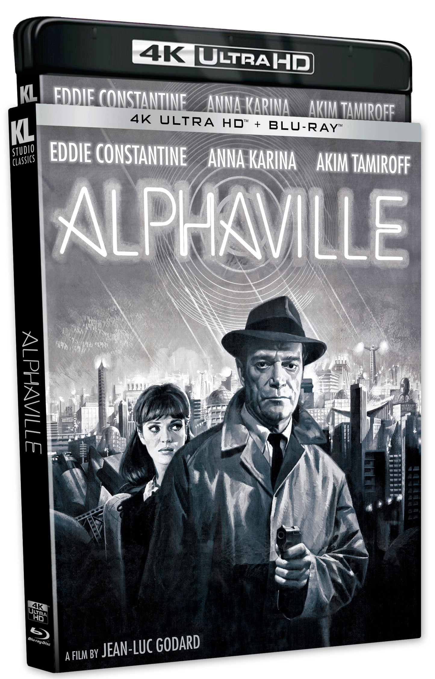 Alphaville 4K UHD + Blu-ray with Slipcover (Kino Lorber)