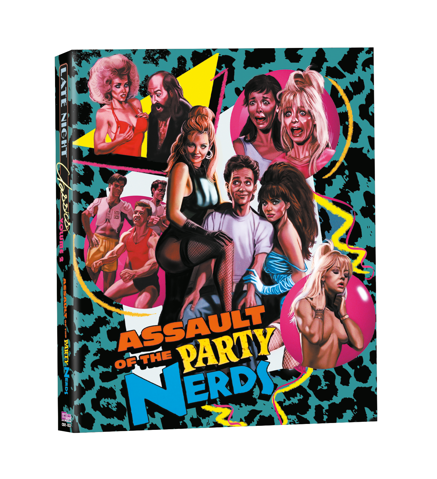 Late Night Classics Volume 2: Assault of the Party Nerds (1989) & Assault of the Party Nerds with 2: The Heavy Petting Detective (1995) 3 Disc Blu-ray/CD with Limited Edition Slipcover (Terror Vision)