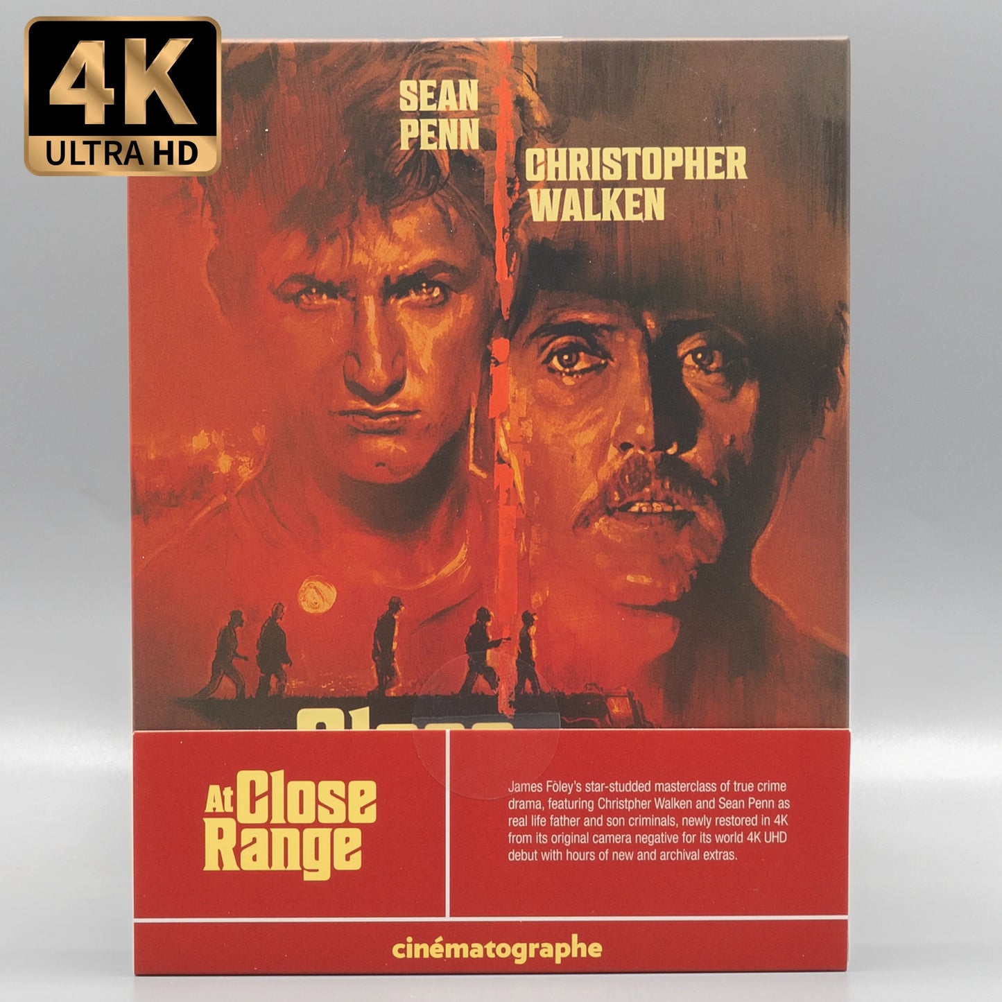 At Close Range 4K UHD + Blu-ray with Limited Edition J-card MediaBook Slipcase (Cinématographe) LIMIT 1 PER CUSTOMER