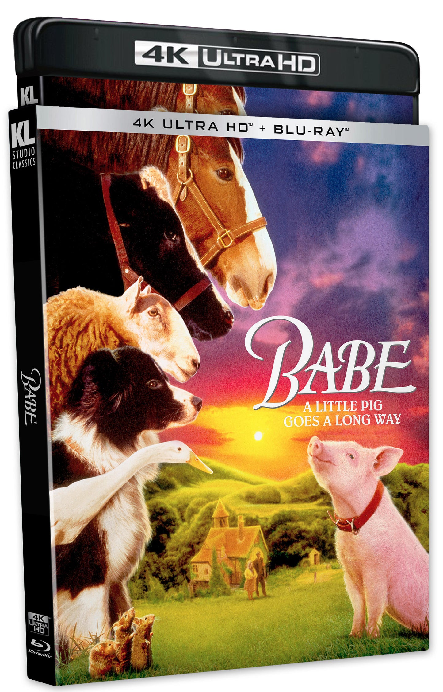Babe 4K UHD + Blu-ray with Slipcover (Kino Lorber)