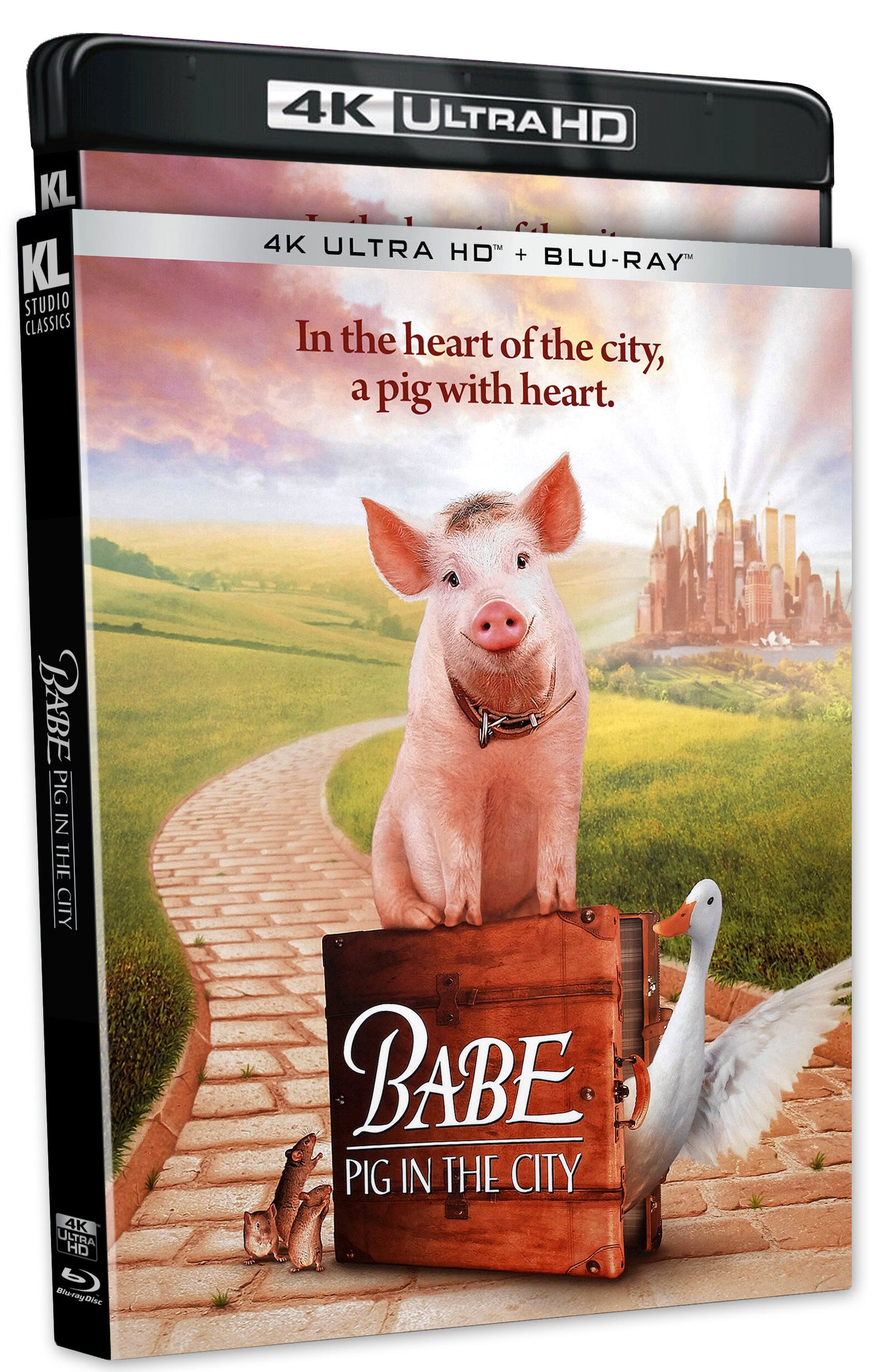 Babe: Pig in the City 4K UHD + Blu-ray with Slipcover (Kino Lorber)