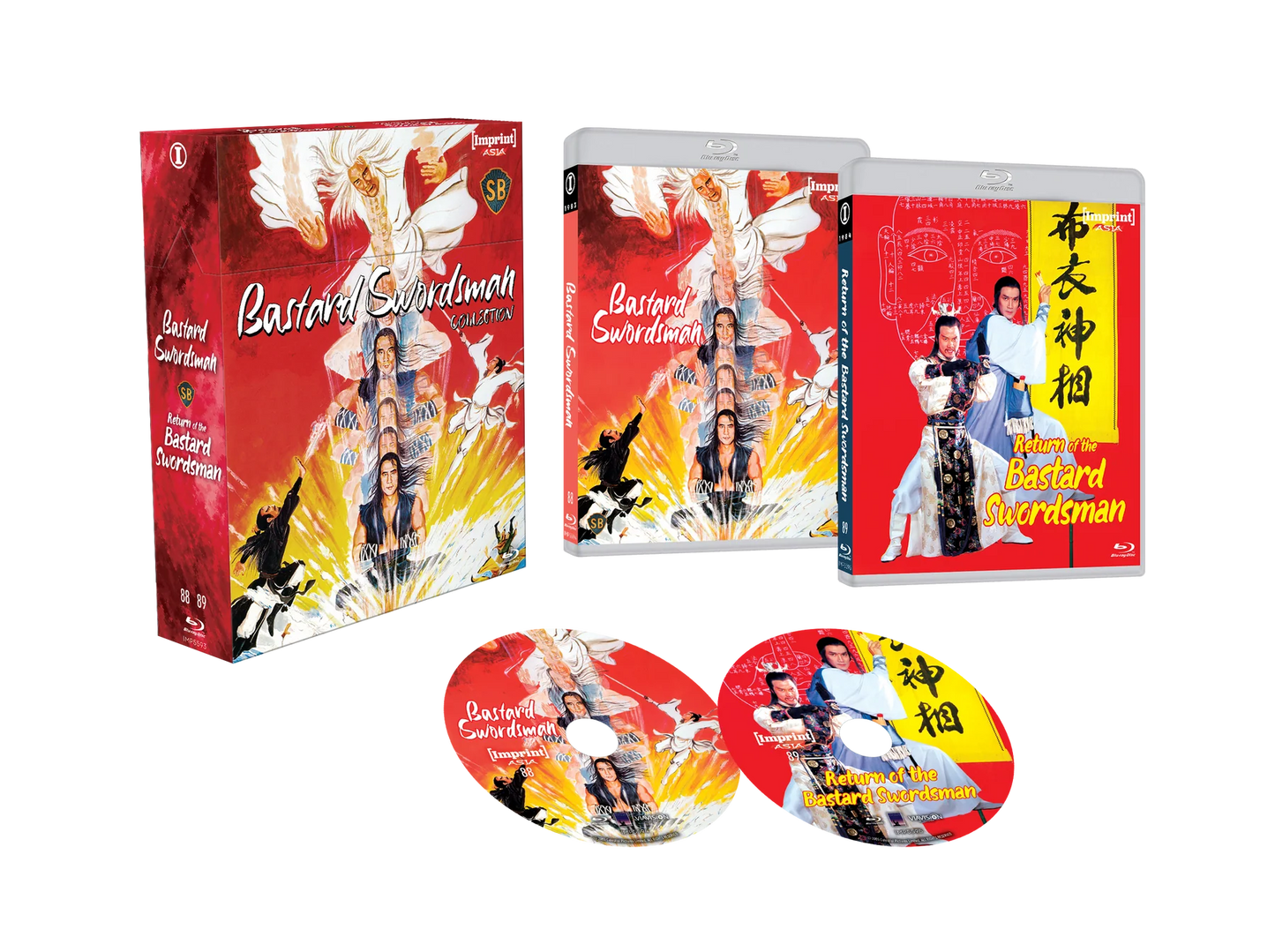 Bastard Swordsman Collection (1983 - 1984) - Limited Edition Blu-ray Hardbox (Imprint/Region Free)