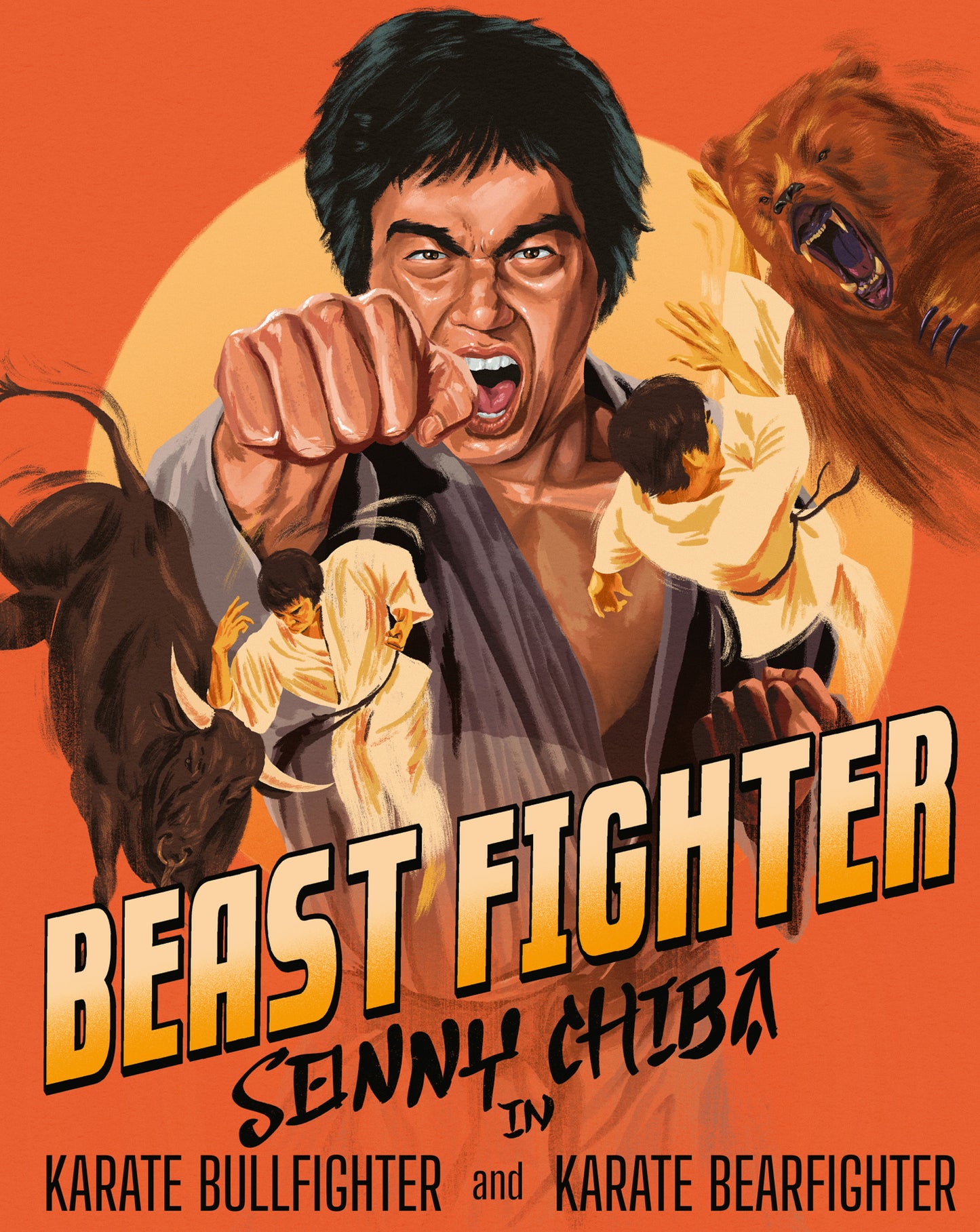 Beast Fighter: Karate Bullfighter & Karate Bearfighter Blu-ray with Slipcover + Booklet (Eureka U.S.)