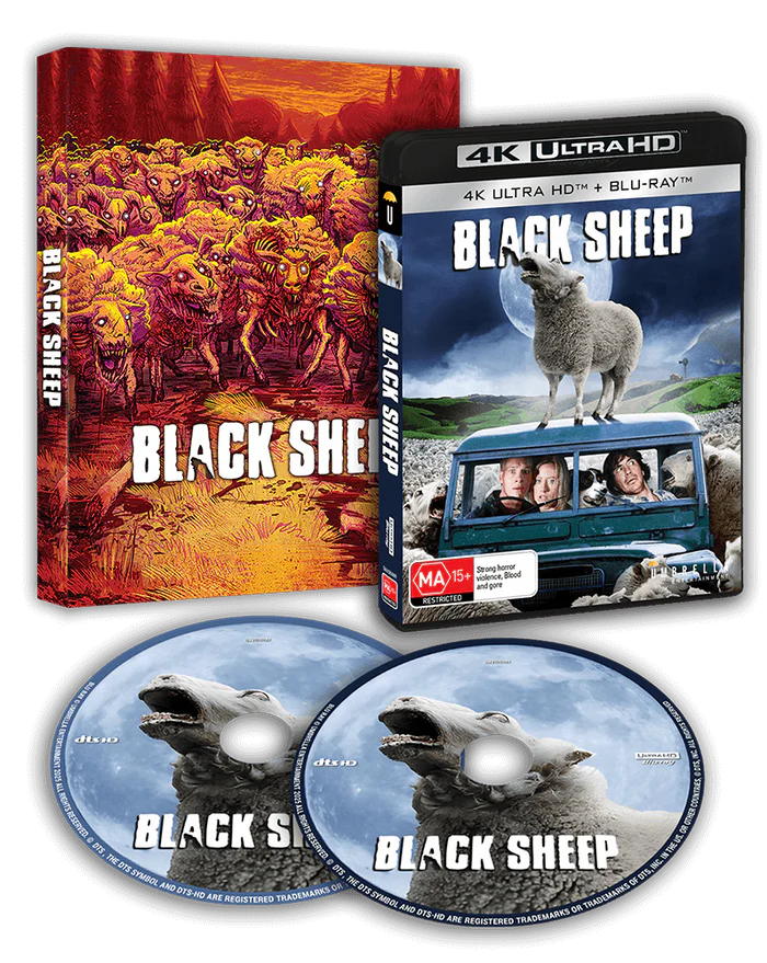 Black Sheep (2006) 4K UHD + Blu-ray with Slipcover (Umbrella Entertainment/Region Free)