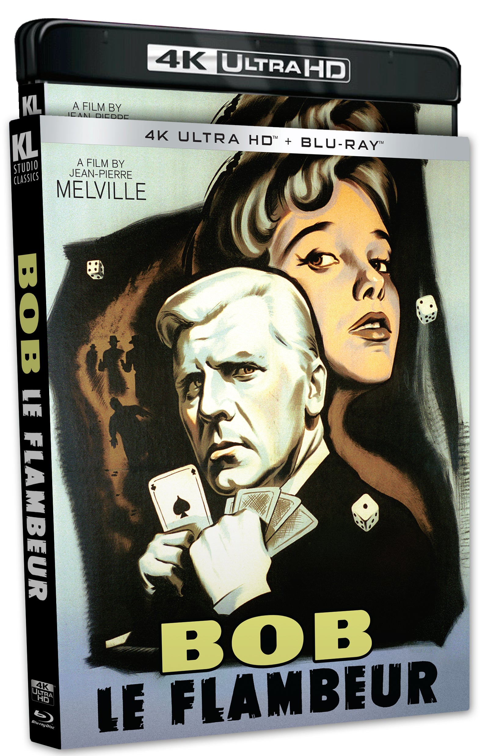 Bob Le Flambeur 4K UHD Blu-ray with Slipcover (Kino Lorber