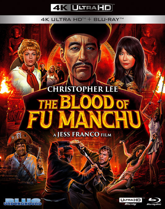 The Blood of Fu Manchu 4K UHD + Blu-ray with Slipcover (Blue Underground)