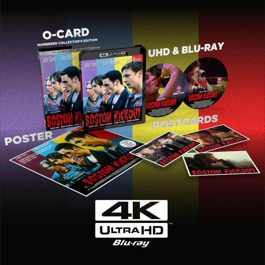 Boston Kickout Limited Edition 4K Ultra HD + Blu-Ray with Slipcover (Screenbound Entertainment/Region Free)