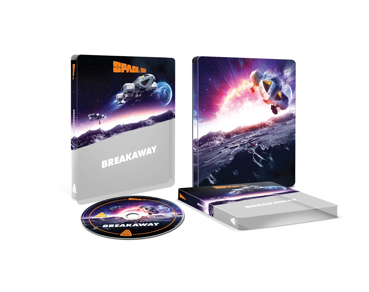 Space - 1999 Breakaway Limited Edition 4K UHD Steelbook with Slipcover (Anderson Entertainment/Region Free)